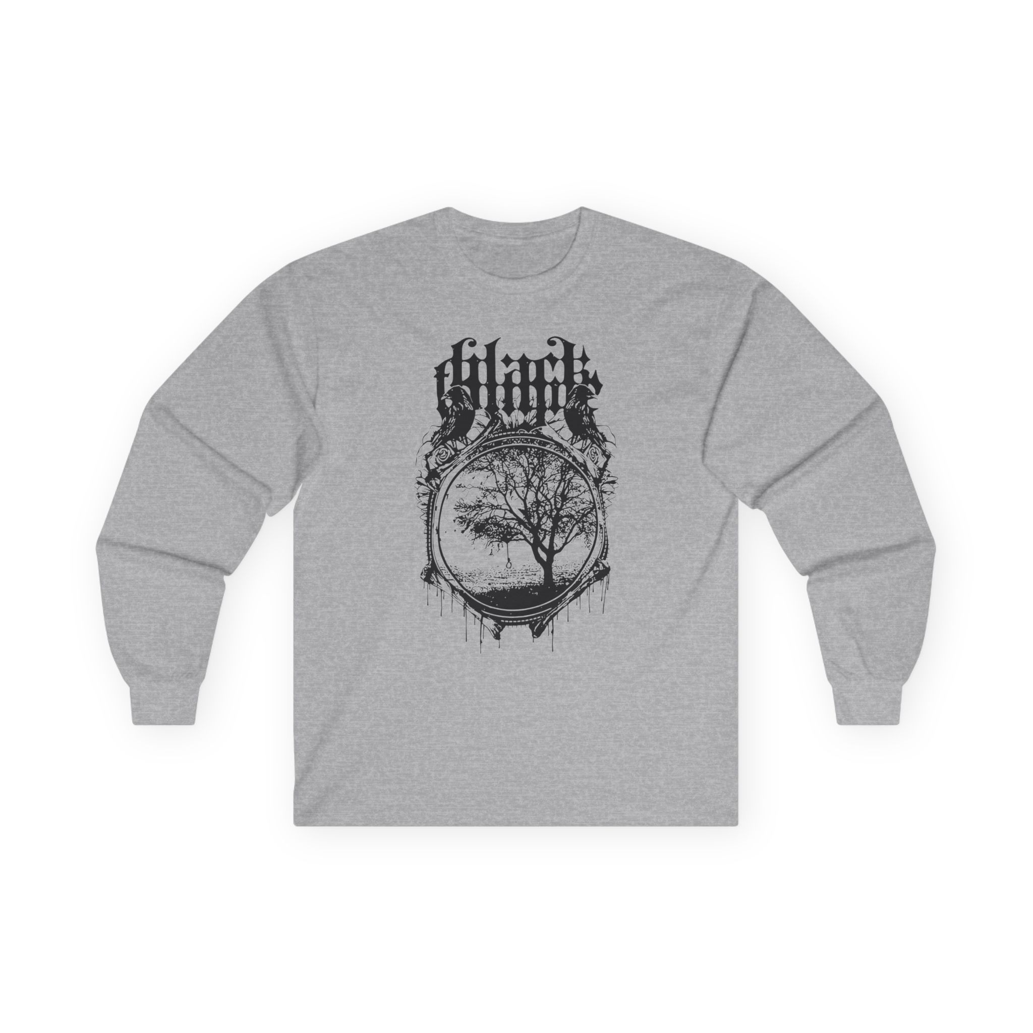 Black Tongue Murder Of Crows Unisex Ultra Cotton Long Sleeve Tee