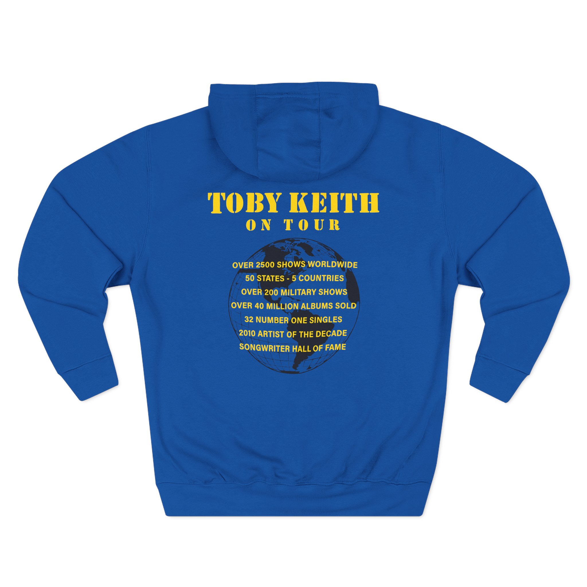 Toby Keith Easy Money Tour Three-Panel Fleece Hoodie