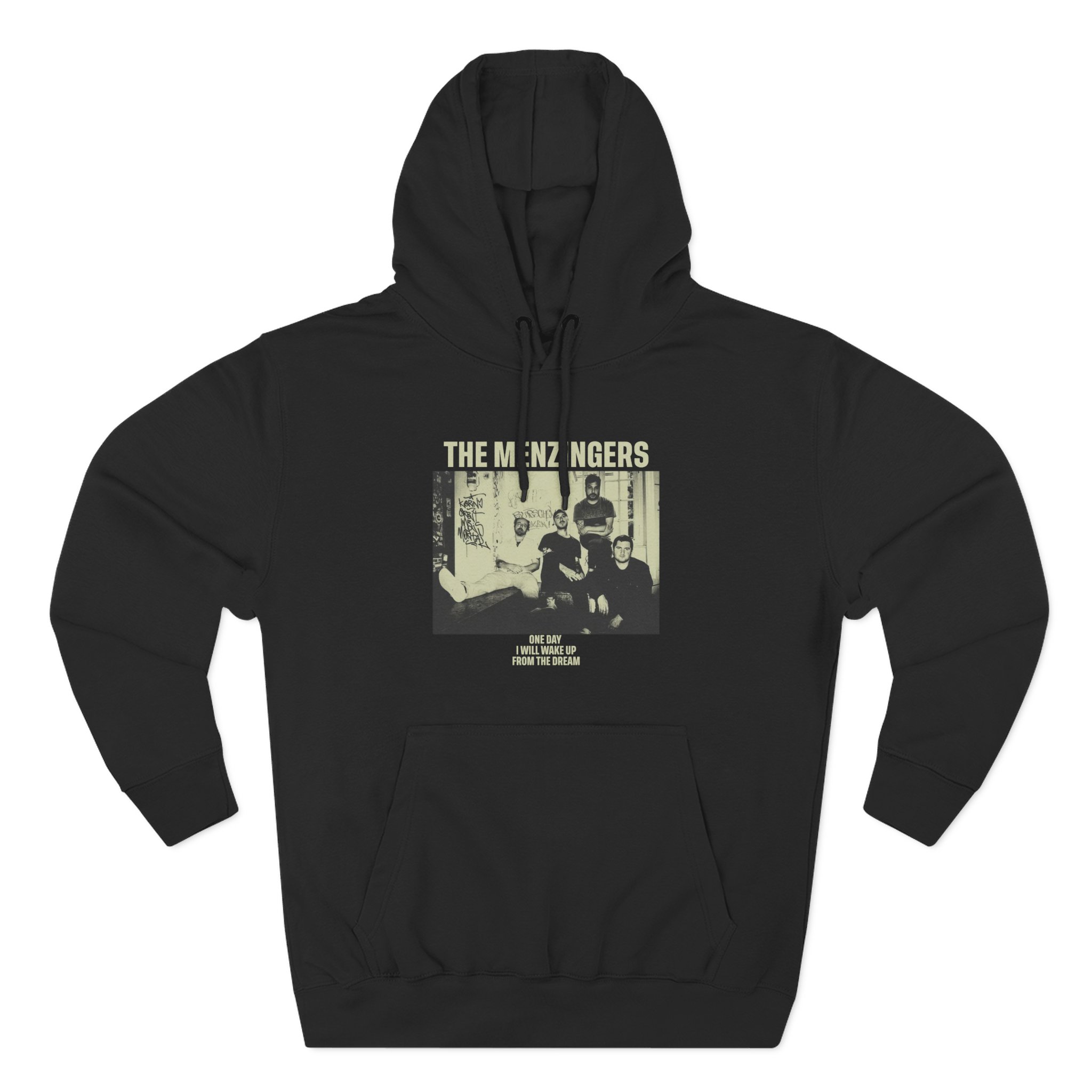 The Menzingers Wake Up Three-Panel Fleece Hoodie