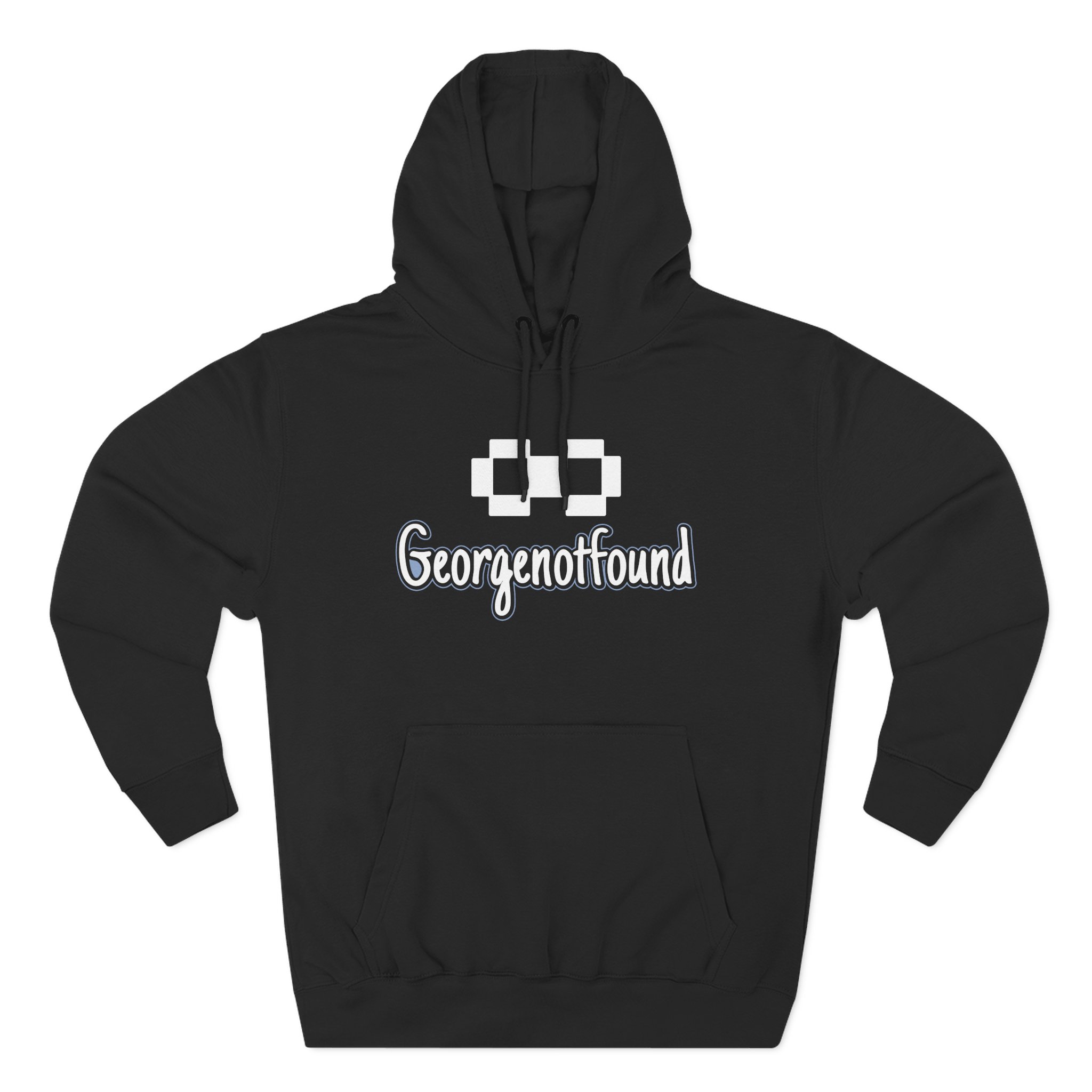 Georgenotfound Three-Panel Fleece Hoodie