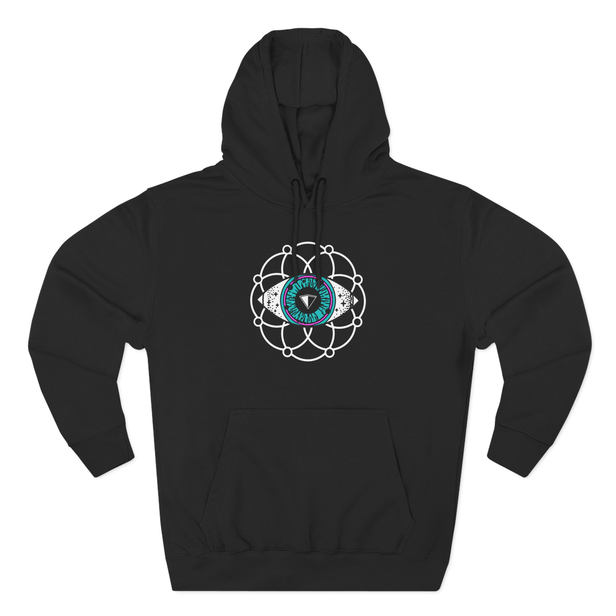 Inzo Celestial Eye Three-Panel Fleece Hoodie