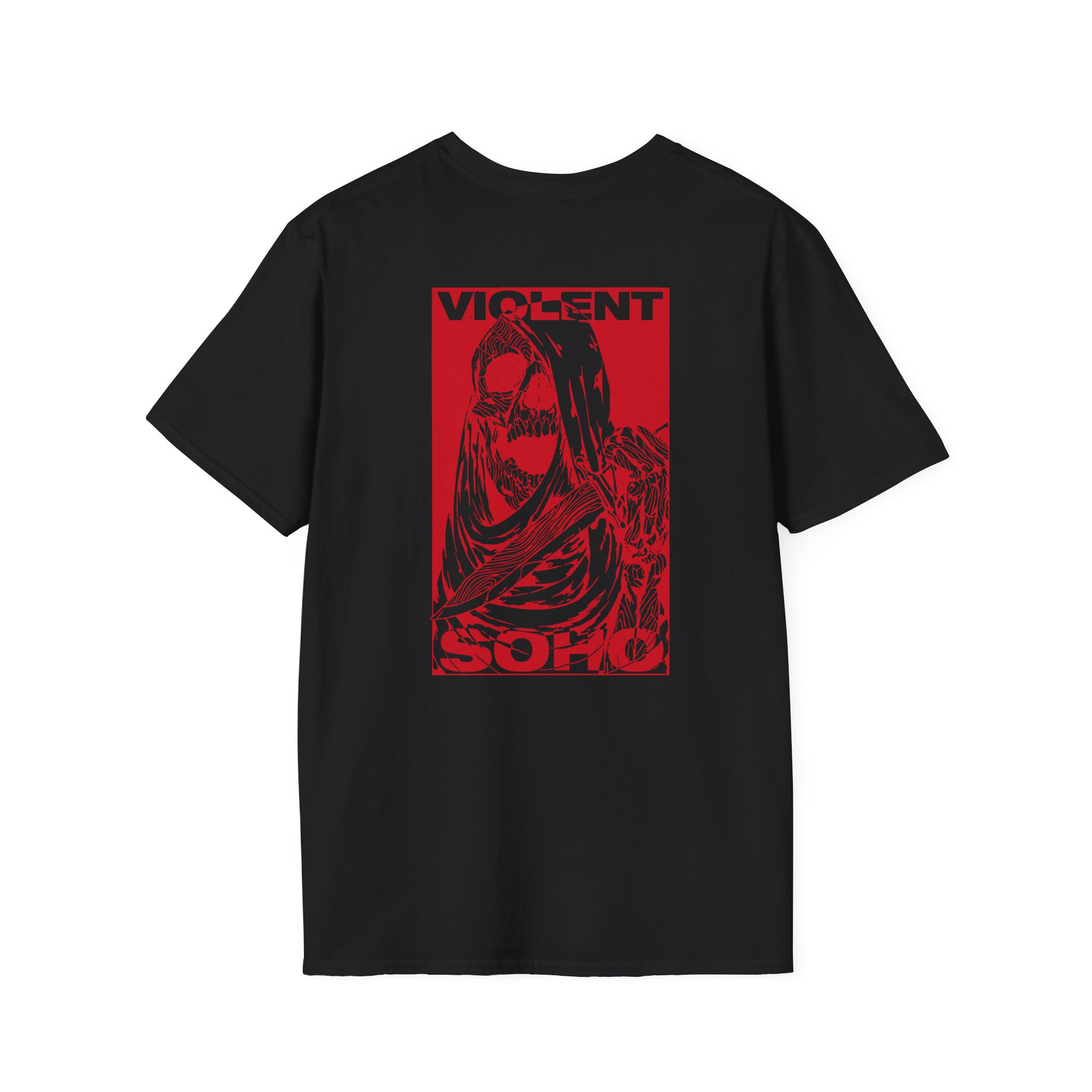 Violent Soho Skull Unisex Softstyle T-Shirt