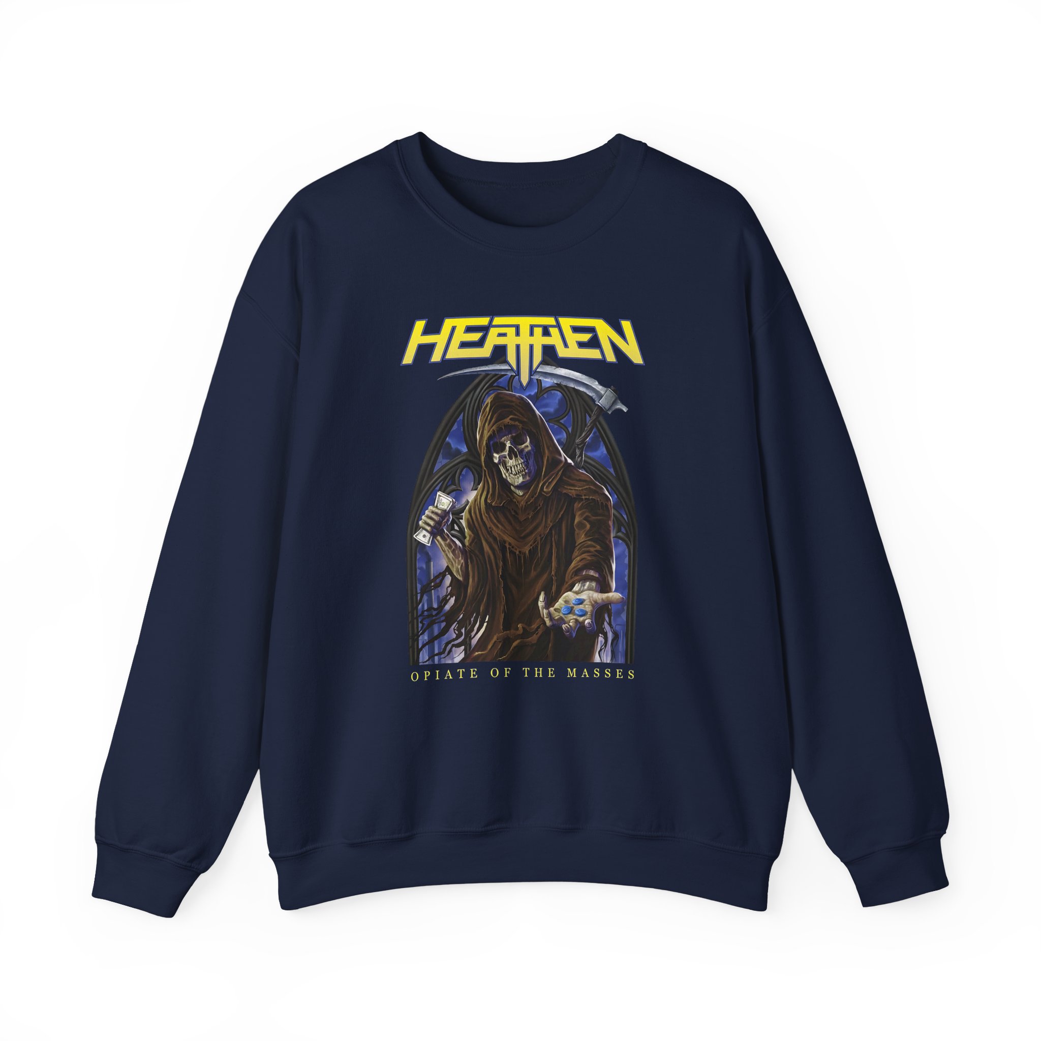 Heathen Opiate of the Masses Unisex Heavy Blendâ„¢ Crewneck Sweatshirt