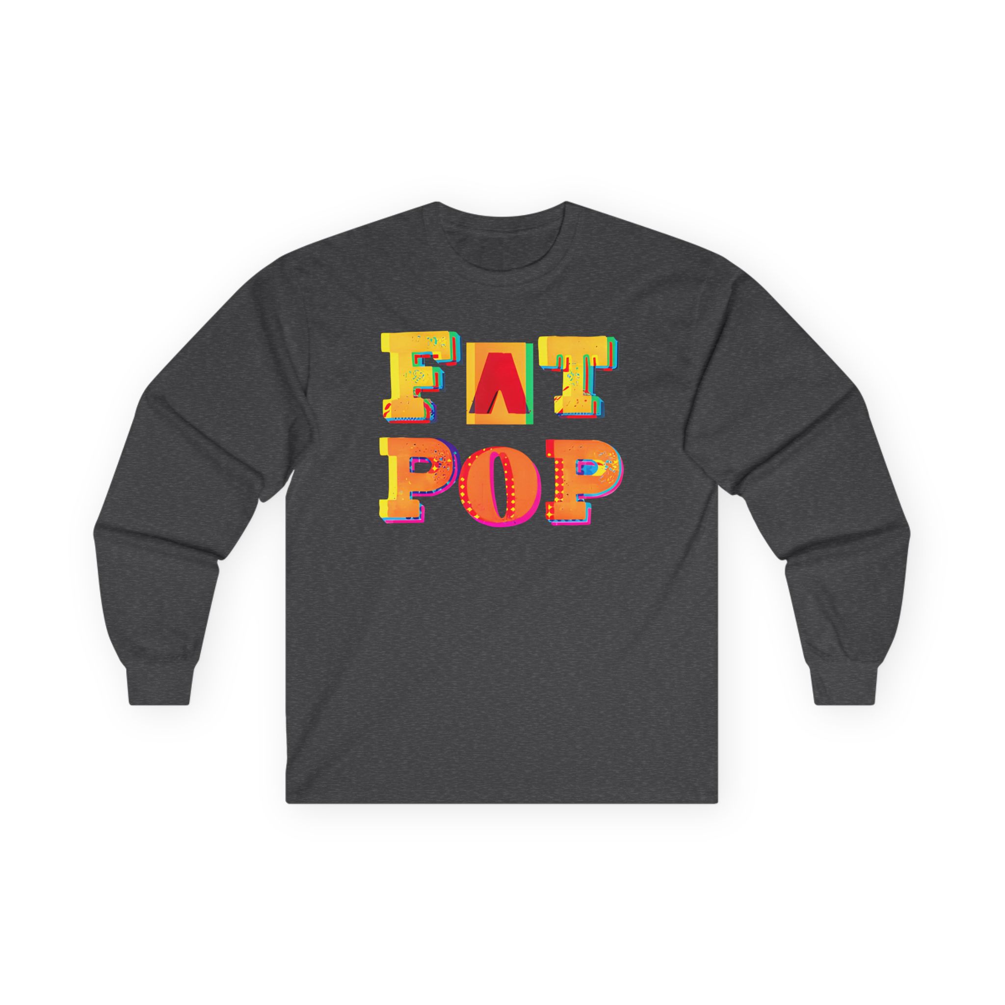 PW Fat Pop Logo Unisex Ultra Cotton Long Sleeve Tee