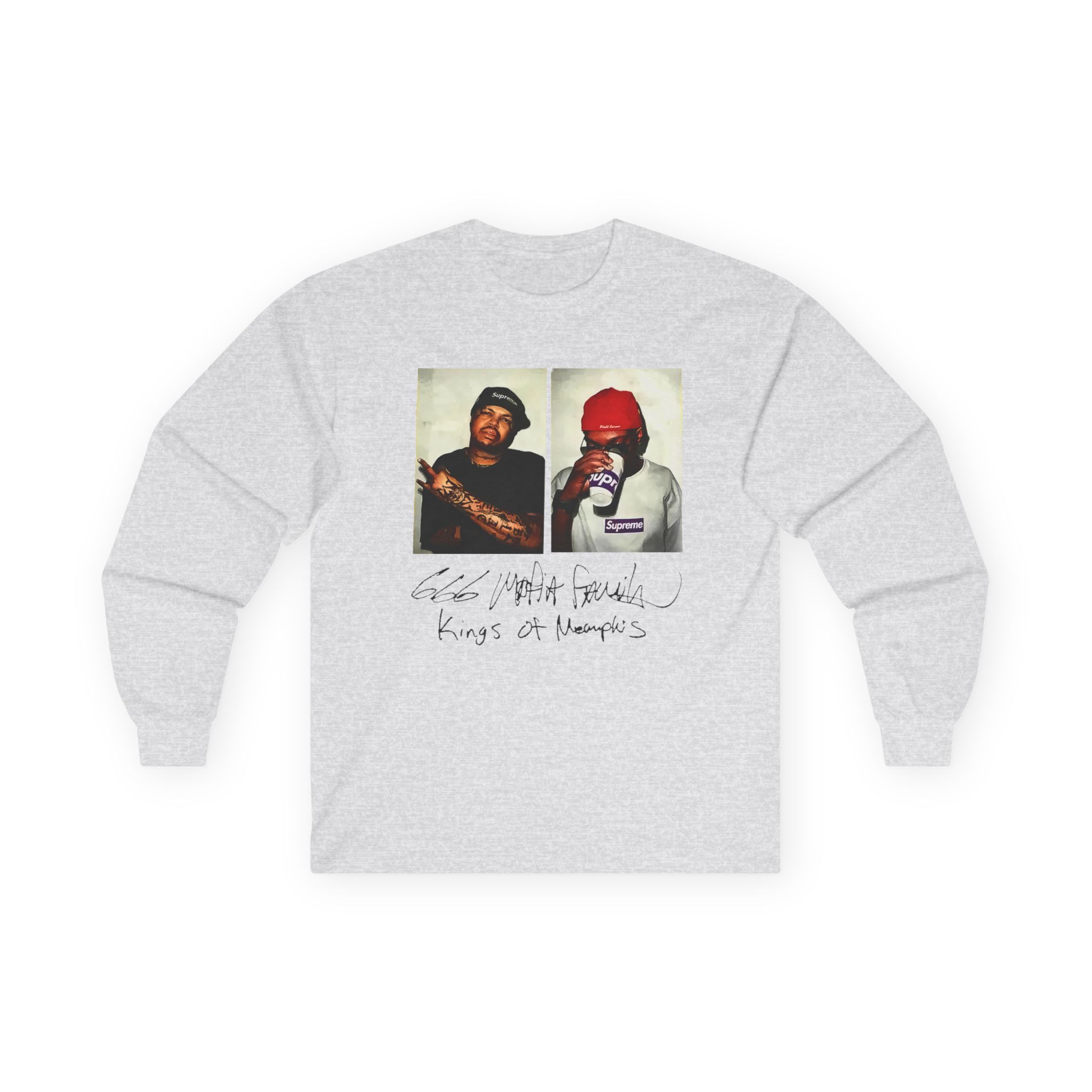 Three 6 Mafia Unisex Ultra Cotton Long Sleeve Tee