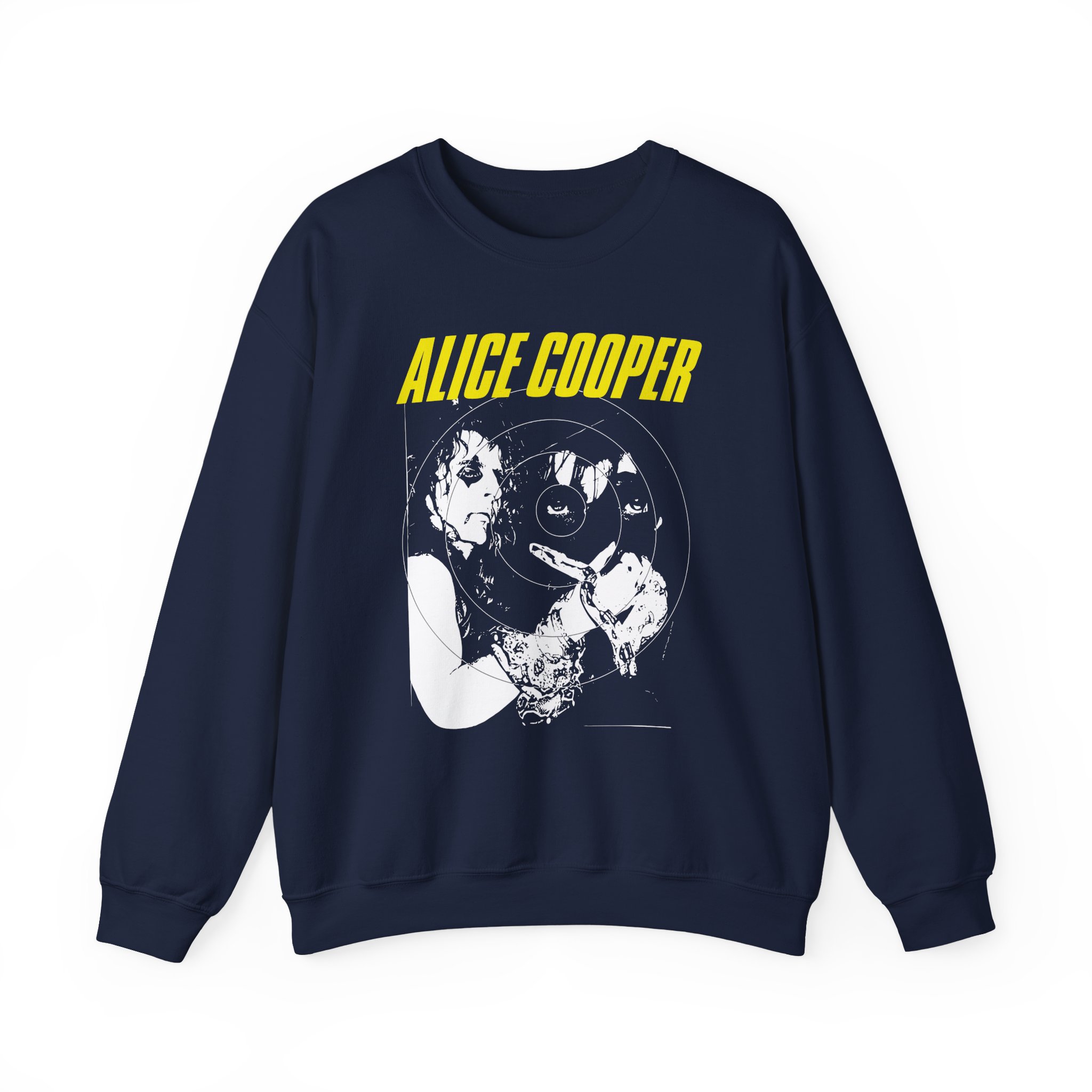 Alice Cooper Radial Horror Unisex Heavy Blendâ„¢ Crewneck Sweatshirt
