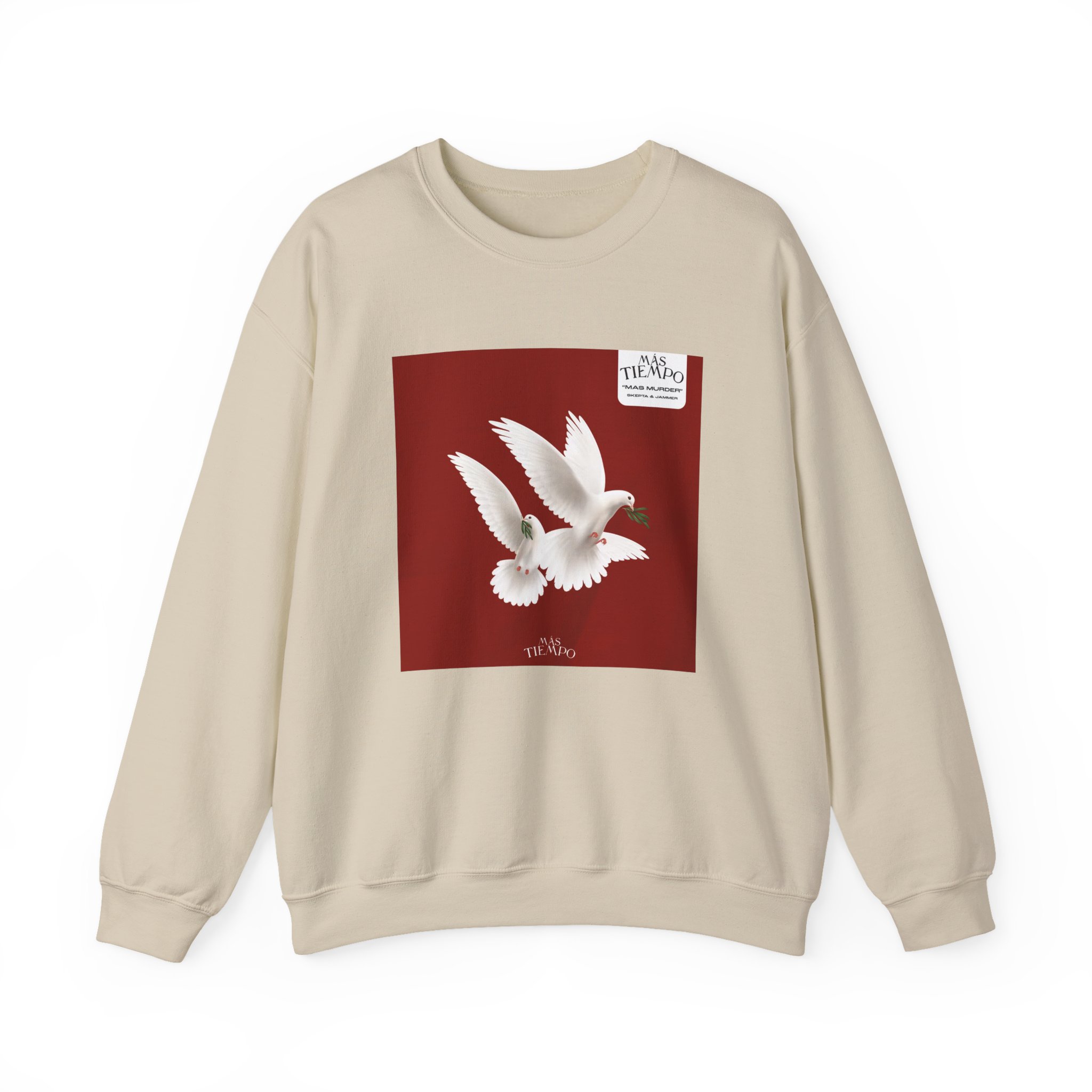 SK Joseph Olaitan Adenuga Jr Mas Tiempo Grime Hip Hop Unisex Heavy Blendâ„¢ Crewneck Sweatshirt