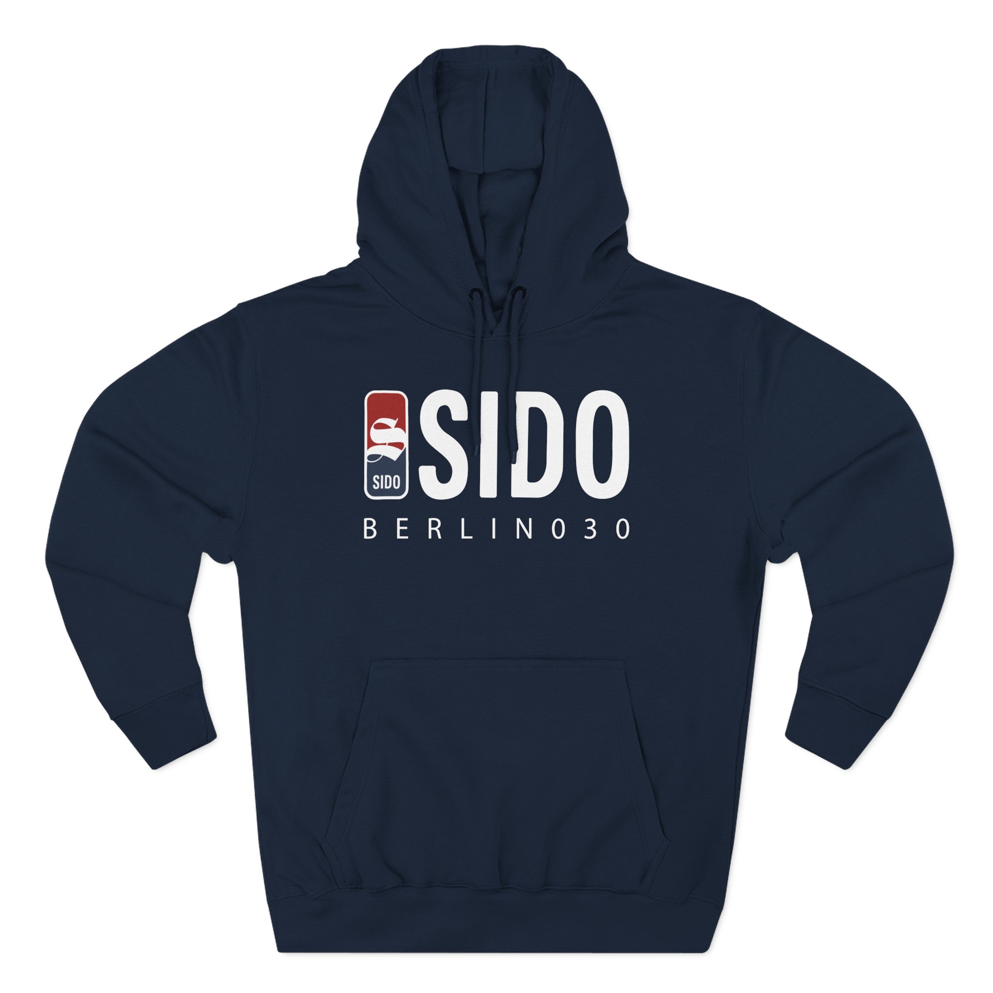 Sido Three-Panel Fleece Hoodie