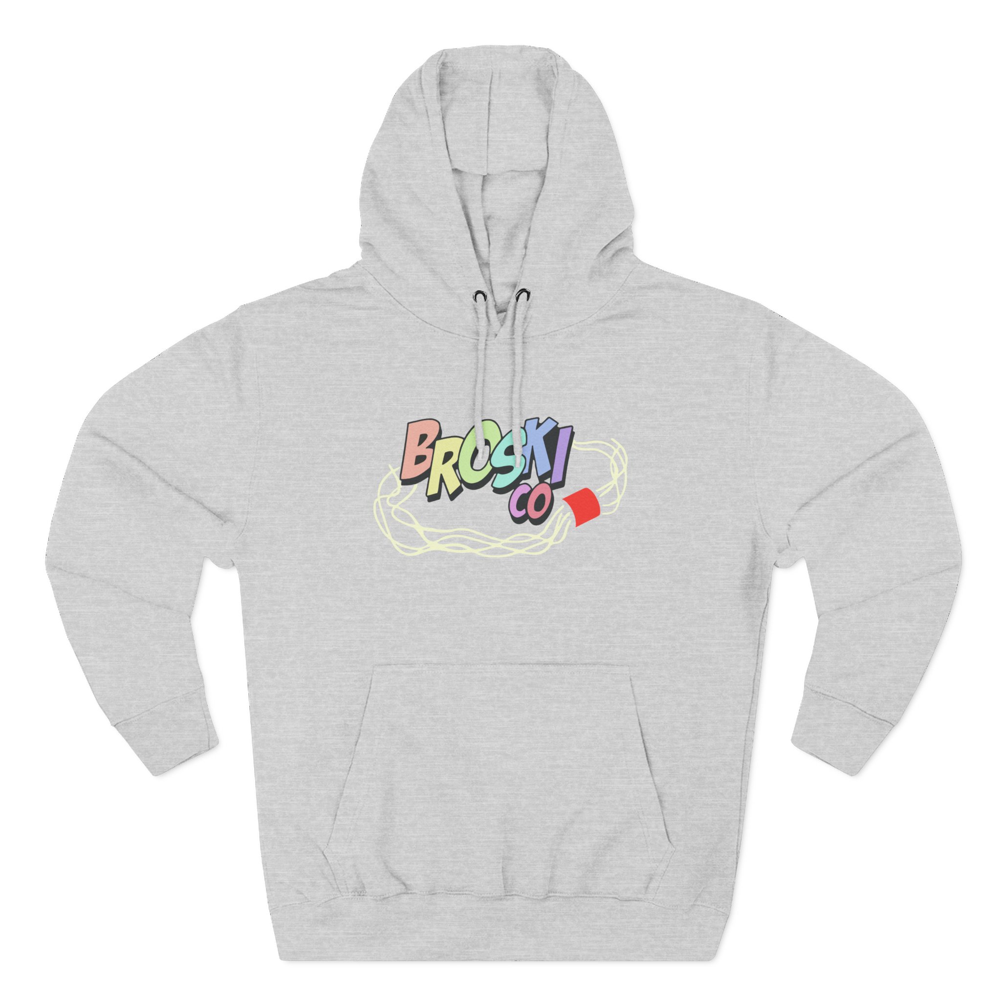 Broski Report Three-Panel Fleece Hoodie