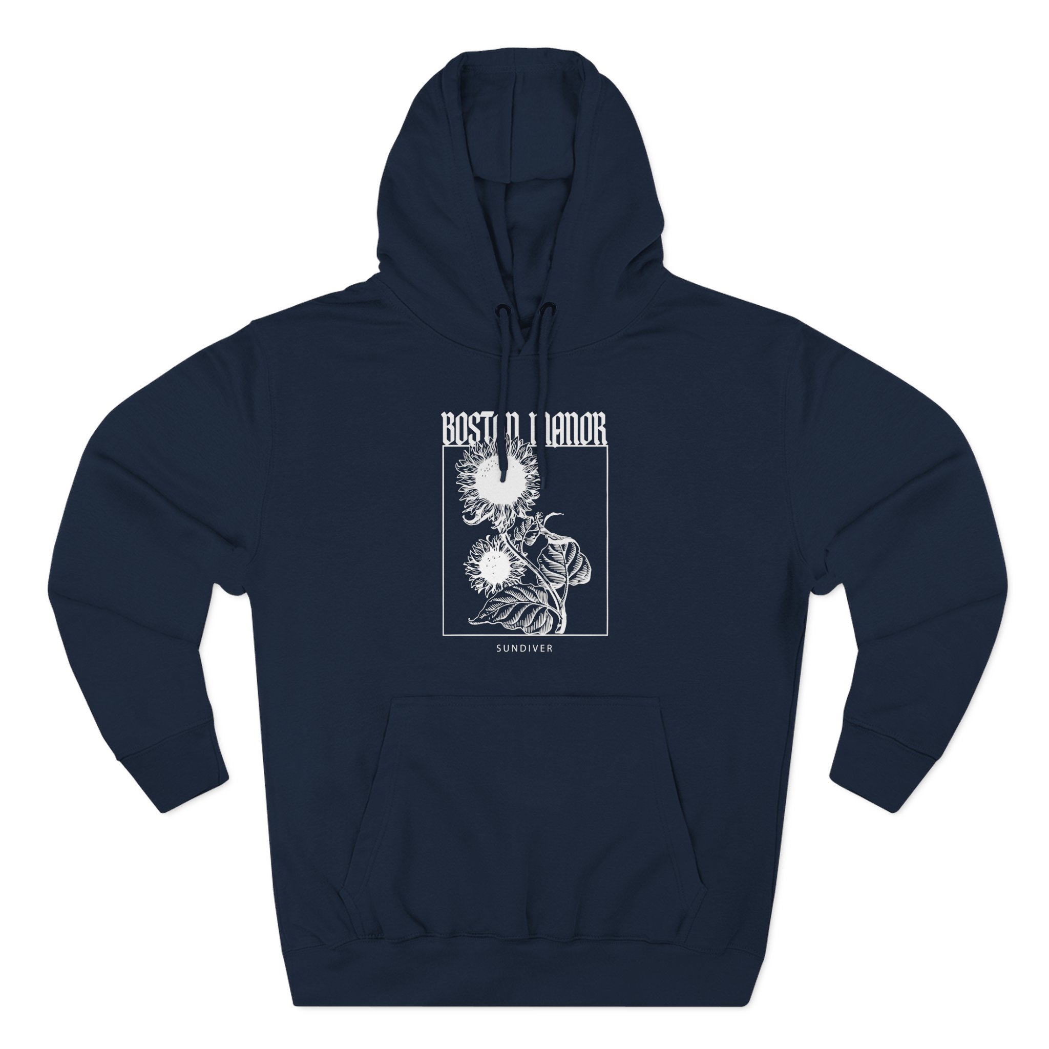 Boston Manor Sunflower Three-Panel Fleece Hoodie