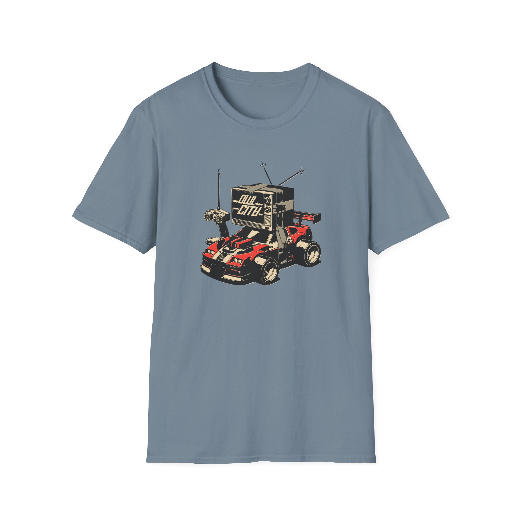 Owl City Rc Car Unisex Softstyle T-Shirt