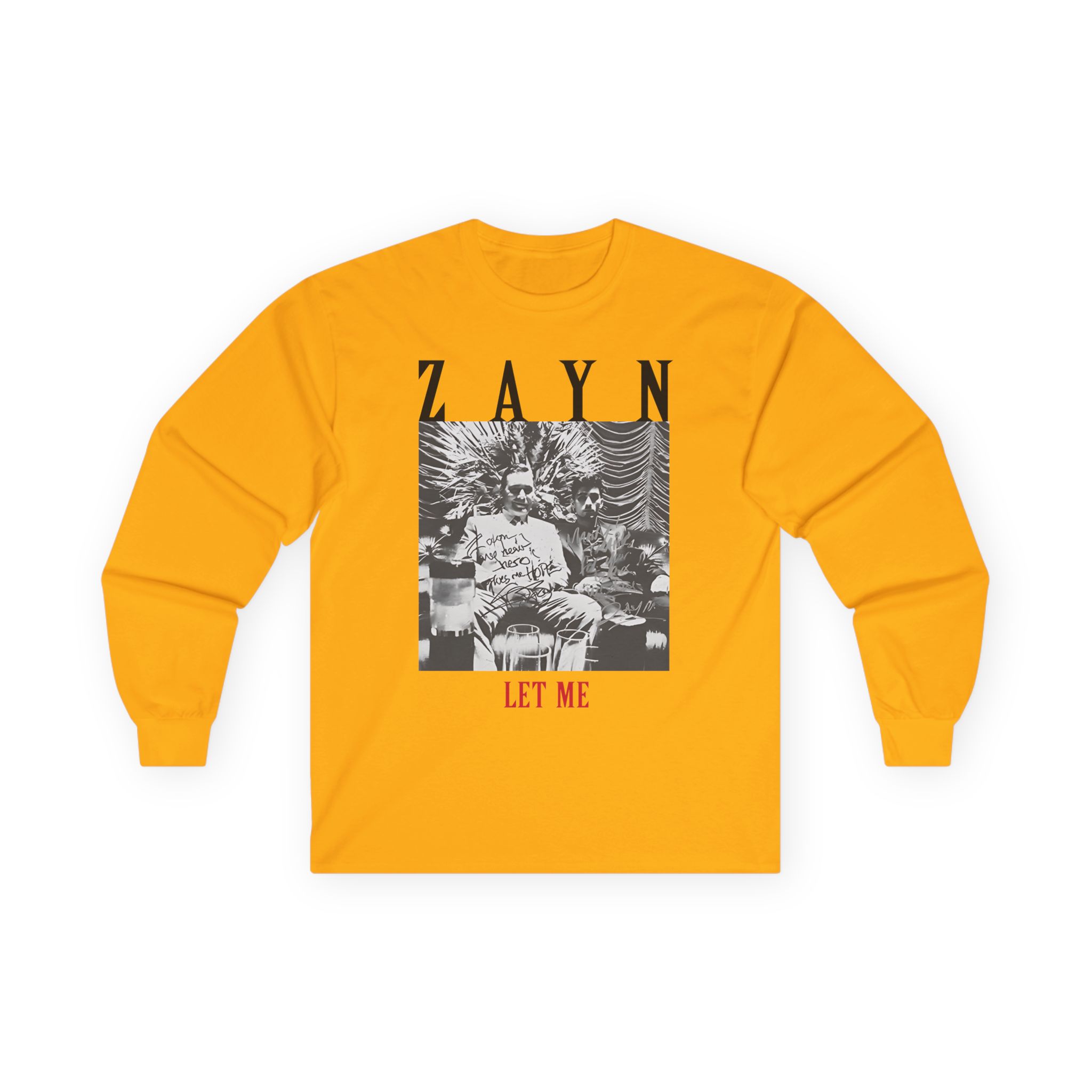 Zayn Malik Let Me Unisex Ultra Cotton Long Sleeve Tee