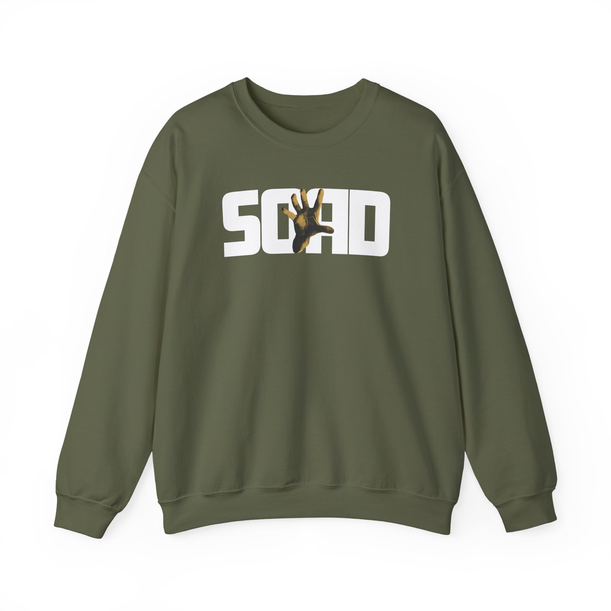 System of a Down Gold Hand Unisex Heavy Blendâ„¢ Crewneck Sweatshirt
