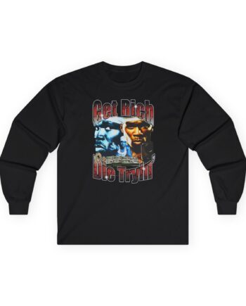 50 Cent Get Rich or Die Tryin Unisex Ultra Cotton Long Sleeve Tee