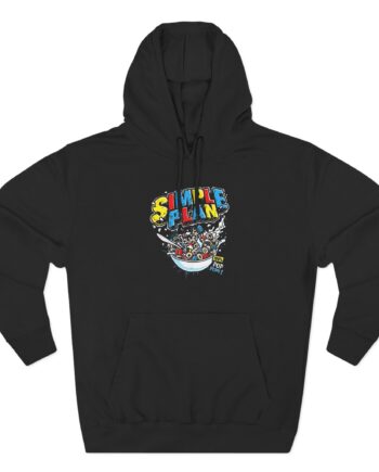 Simple Plan Cereal Three-Panel Fleece Hoodie