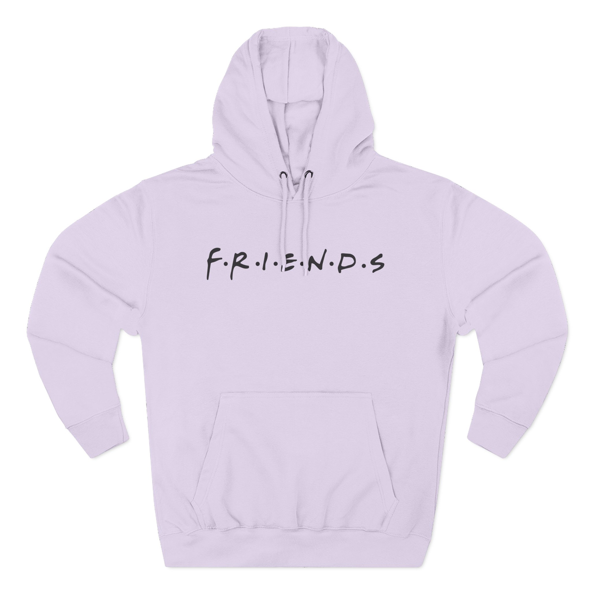 Shubble friend Three-Panel Fleece Hoodie