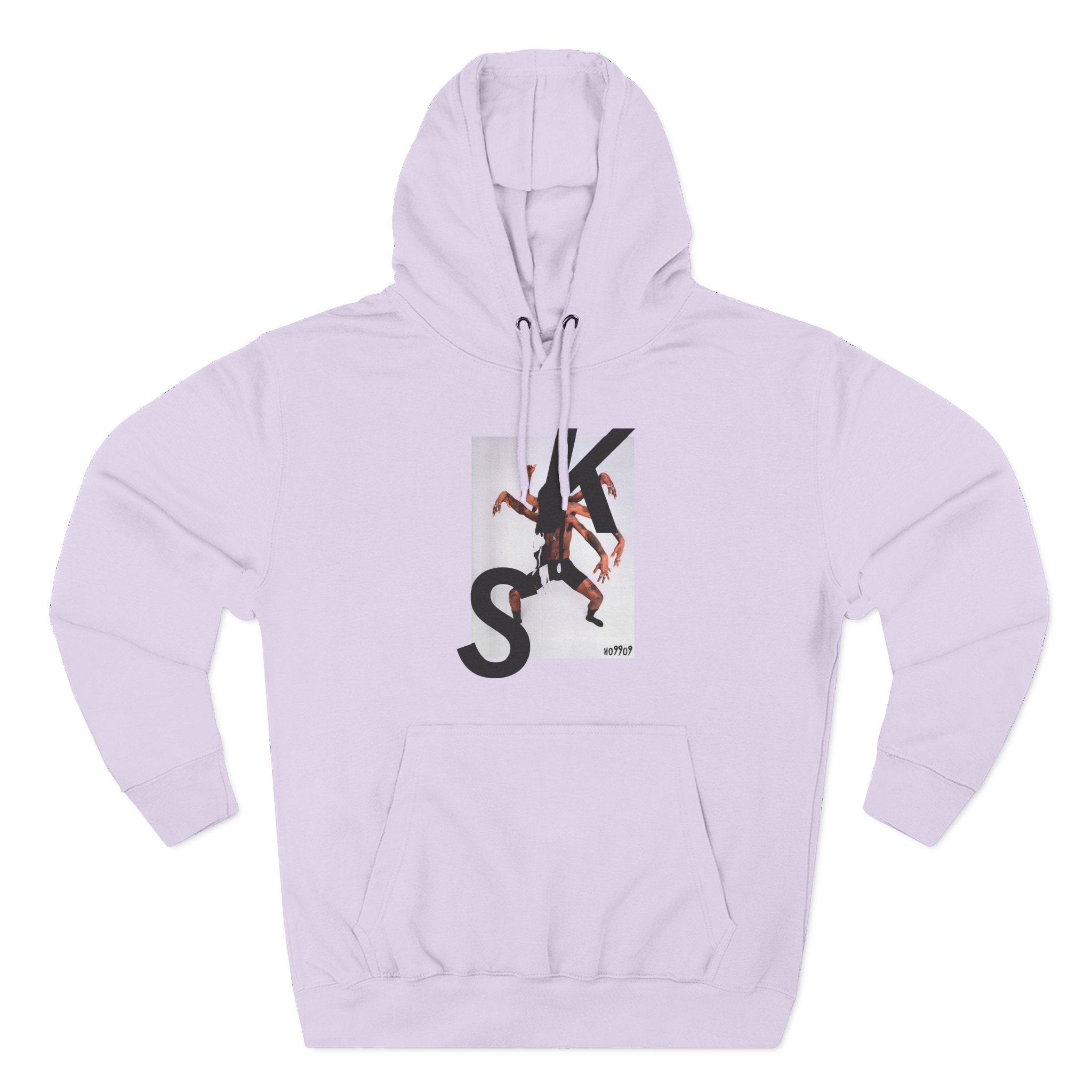 Ho99o9 Skin X Cali Dewitt Three-Panel Fleece Hoodie