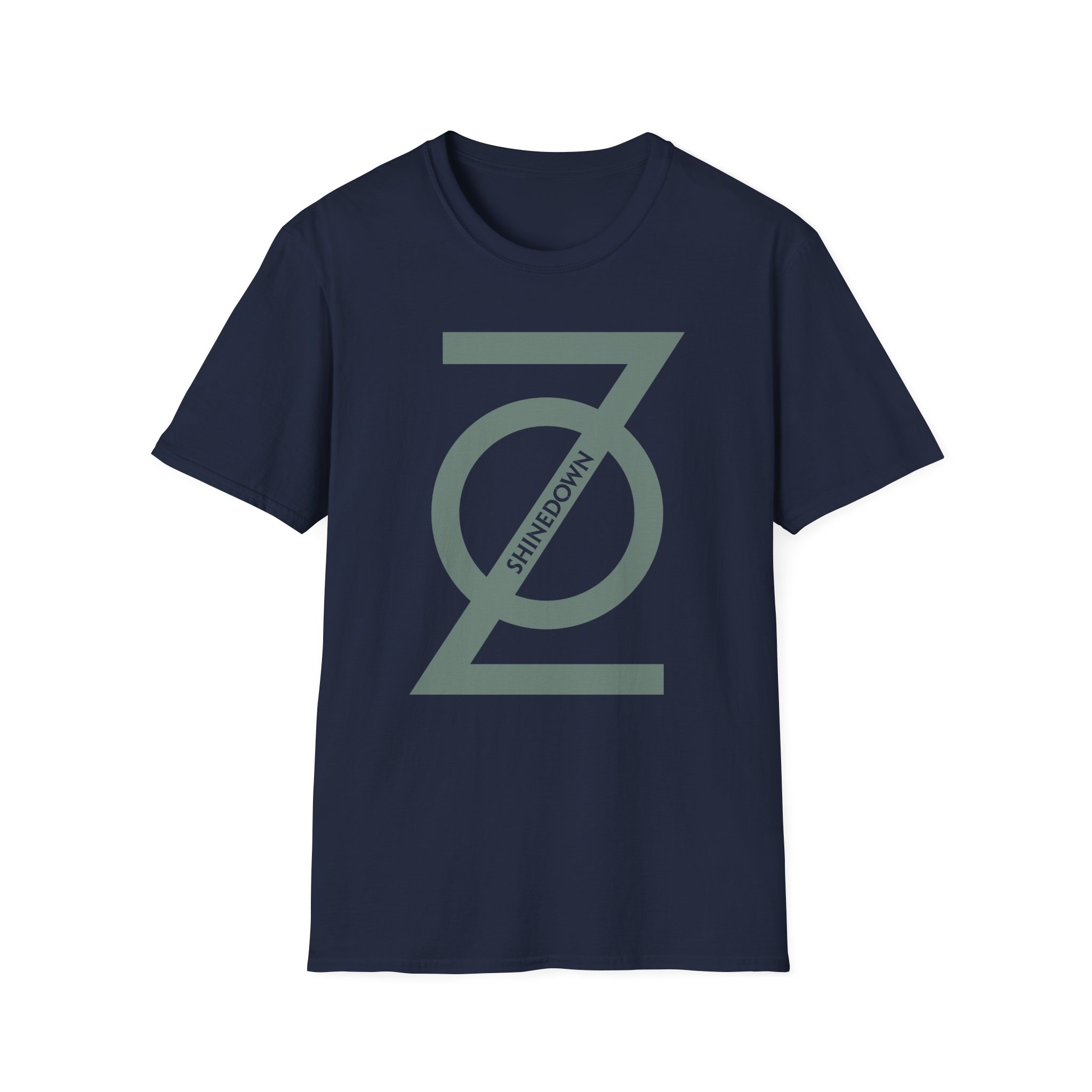 Shinedown Secondary Z Logo Unisex Softstyle T-Shirt