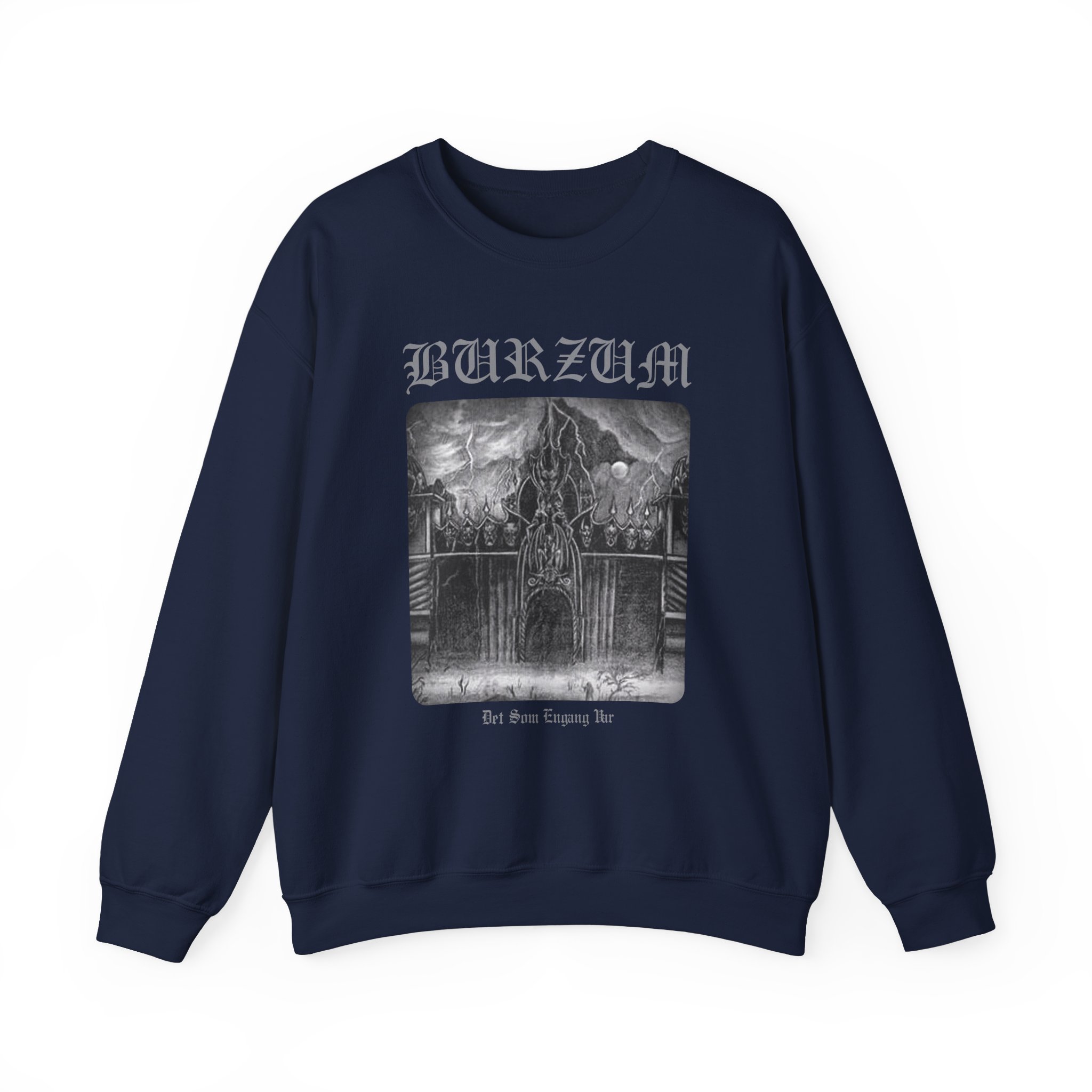 Burzum Det Som Engang Var Unisex Heavy Blendâ„¢ Crewneck Sweatshirt