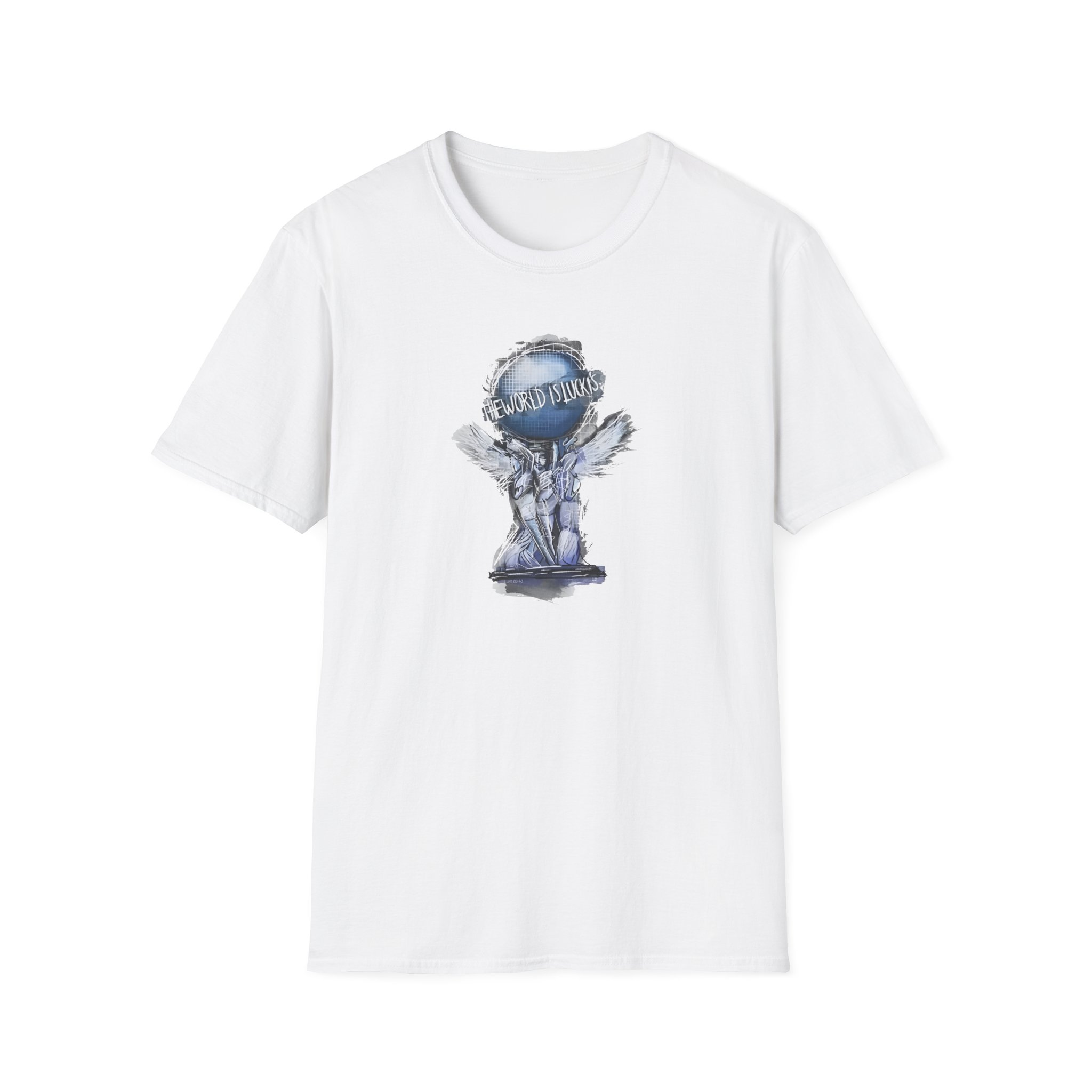 Lucki World Is Lucki's Unisex Softstyle T-Shirt