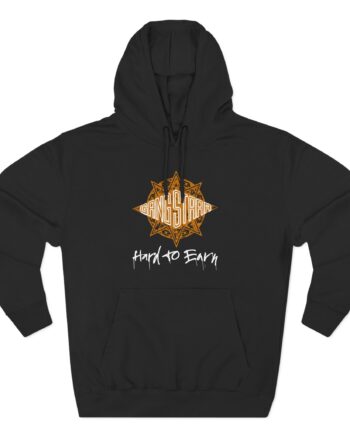 Gang Starr Hard to Earn Promo Three-Panel Fleece Hoodie
