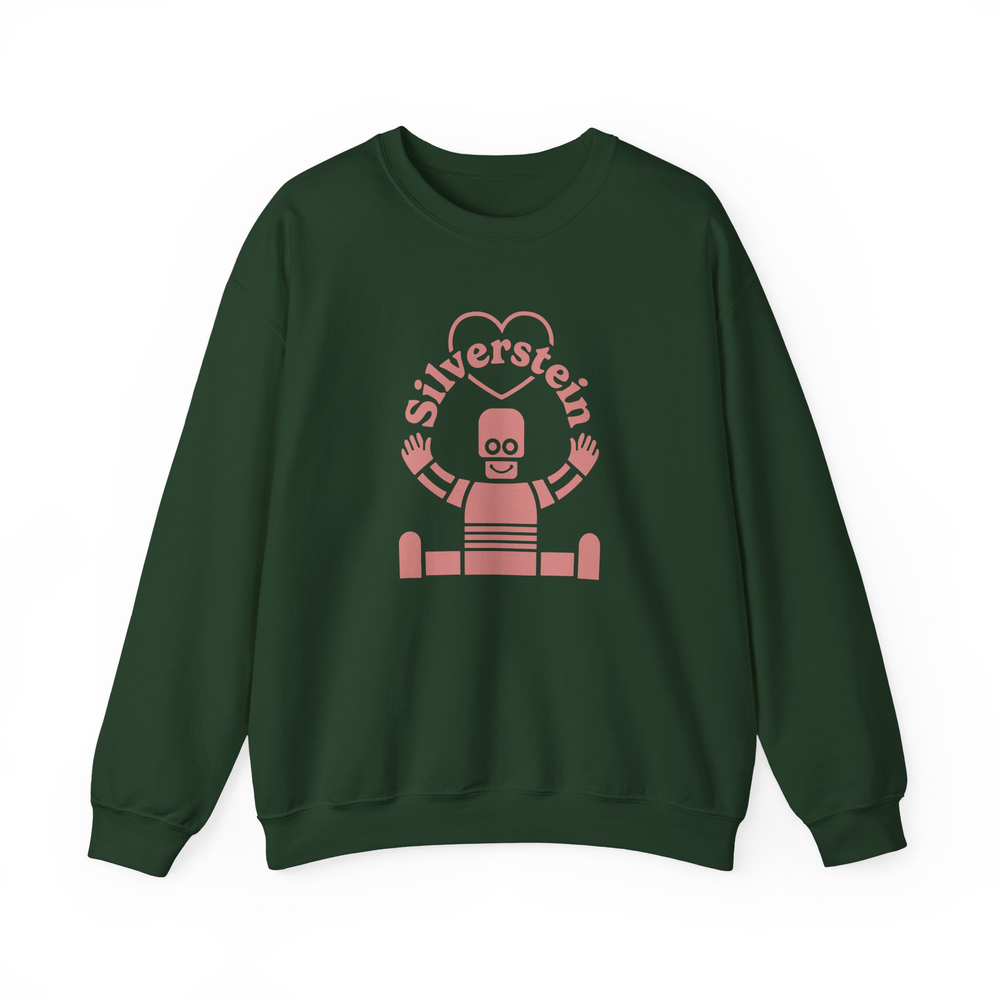 Silverstein Robot Unisex Heavy Blendâ„¢ Crewneck Sweatshirt