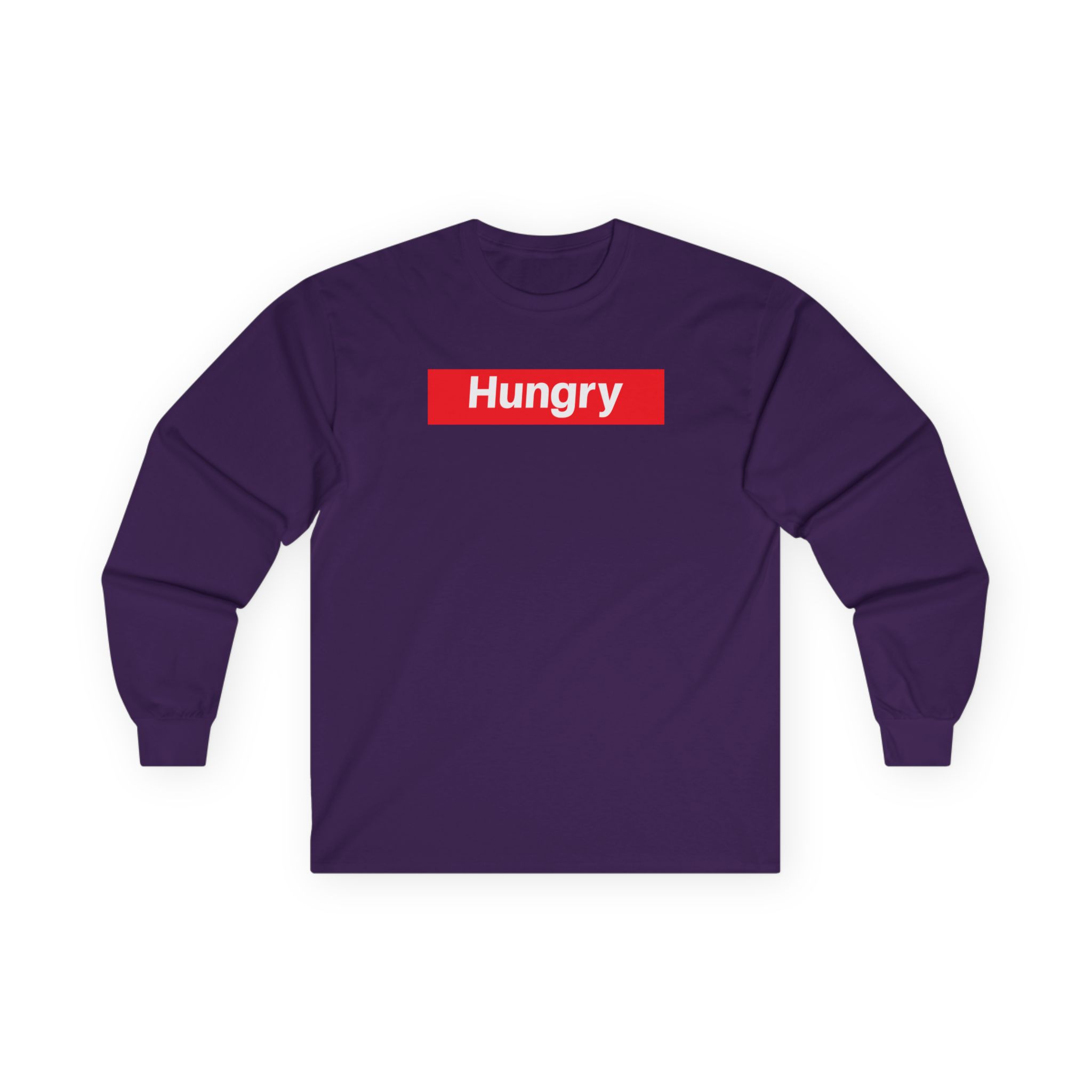 Hungry Box Logo Unisex Ultra Cotton Long Sleeve Tee