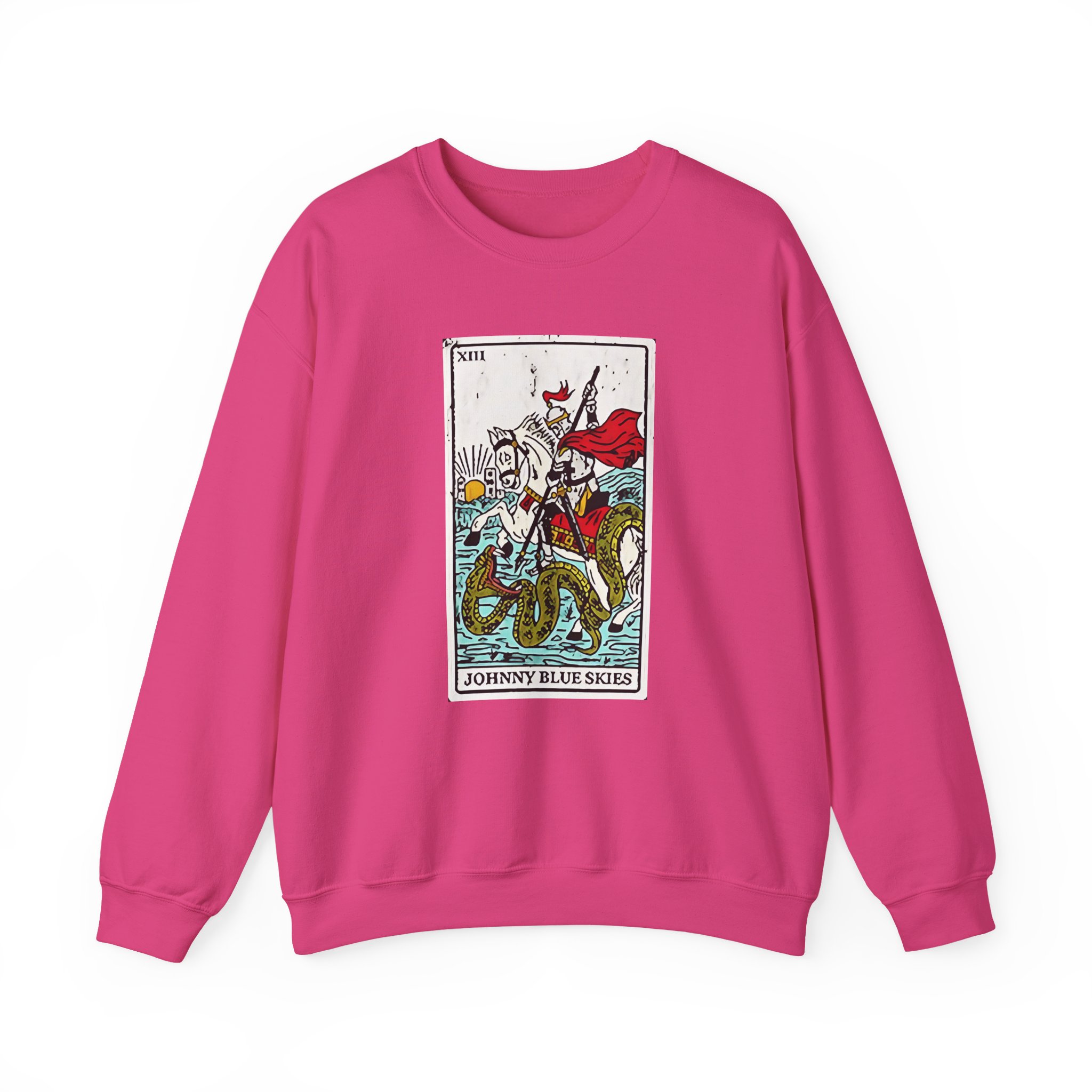 Sturgill Simpson Death Card Unisex Heavy Blendâ„¢ Crewneck Sweatshirt