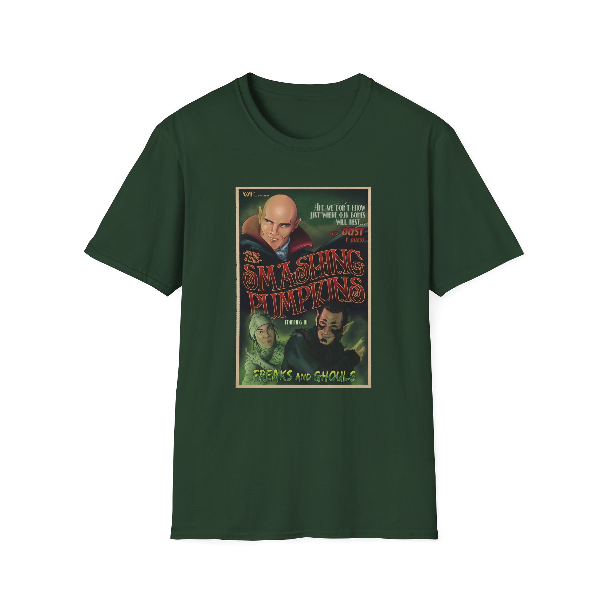 The Smashing Pumpkins Freaks and Ghouls Unisex Softstyle T-Shirt
