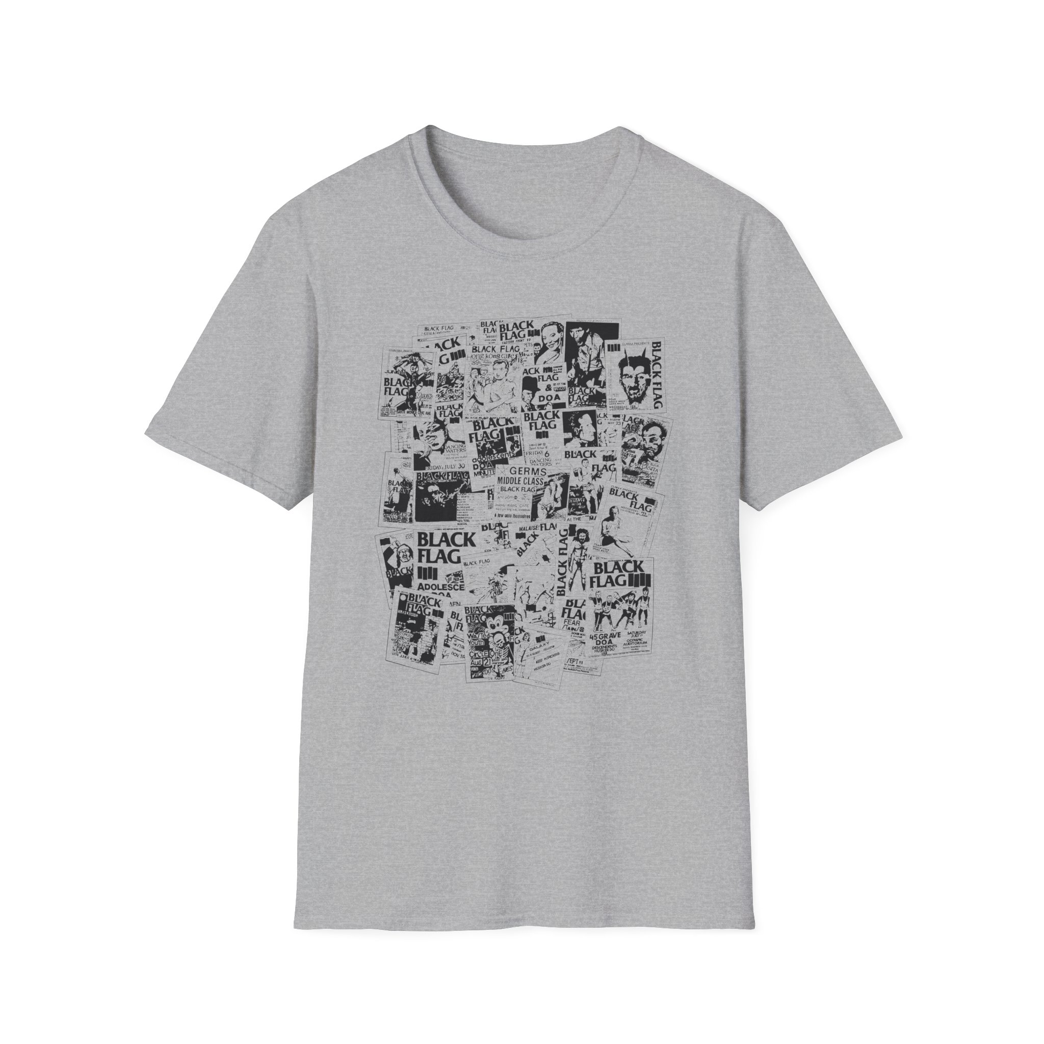 Black Flag Flyers Unisex Softstyle T-Shirt