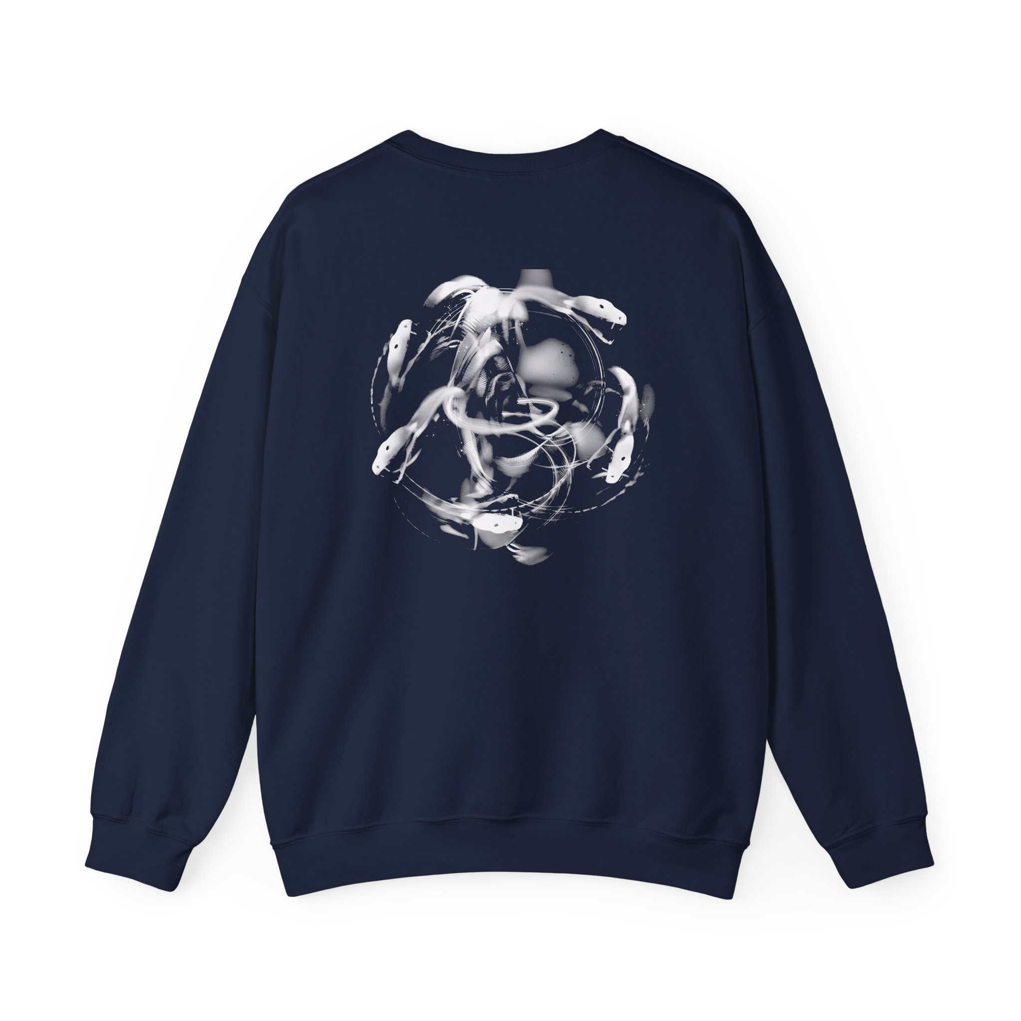 Meduza Serpente Circle Unisex Heavy Blendâ„¢ Crewneck Sweatshirt