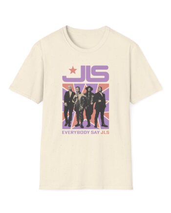 JLS, Everybody Say JLS Photo Star Unisex Softstyle T-Shirt