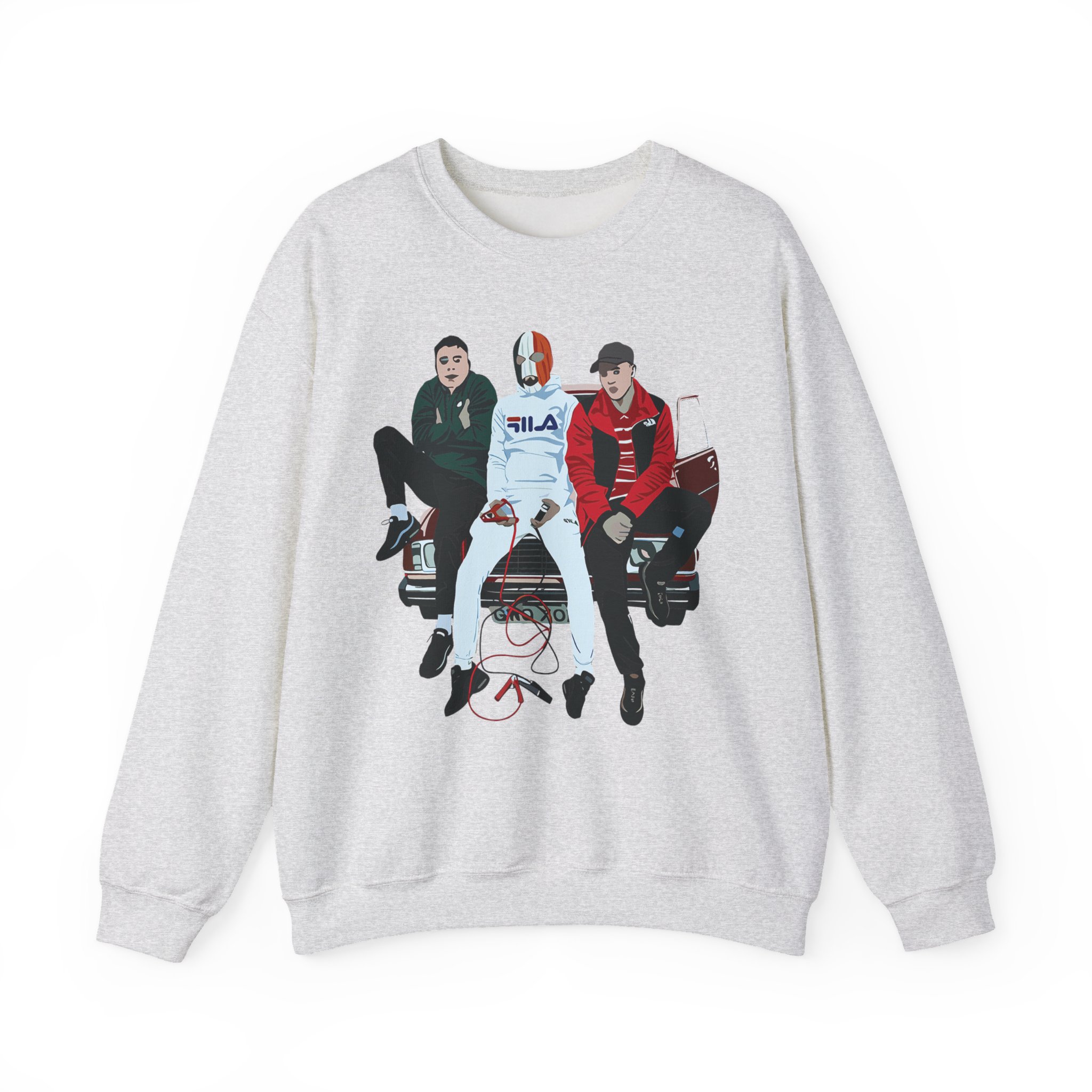 Kneecap 3cag Unisex Heavy Blendâ„¢ Crewneck Sweatshirt