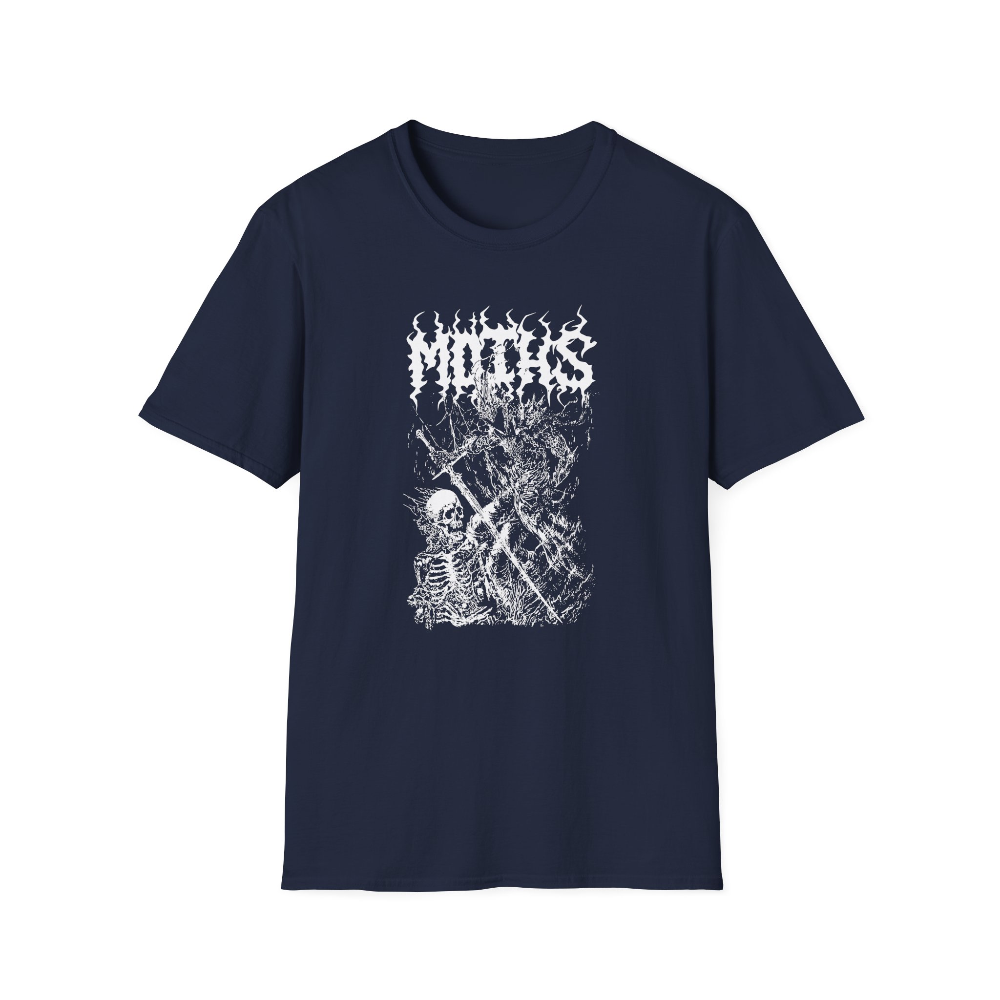 Like Moths to Flames Cycles Unisex Softstyle T-Shirt