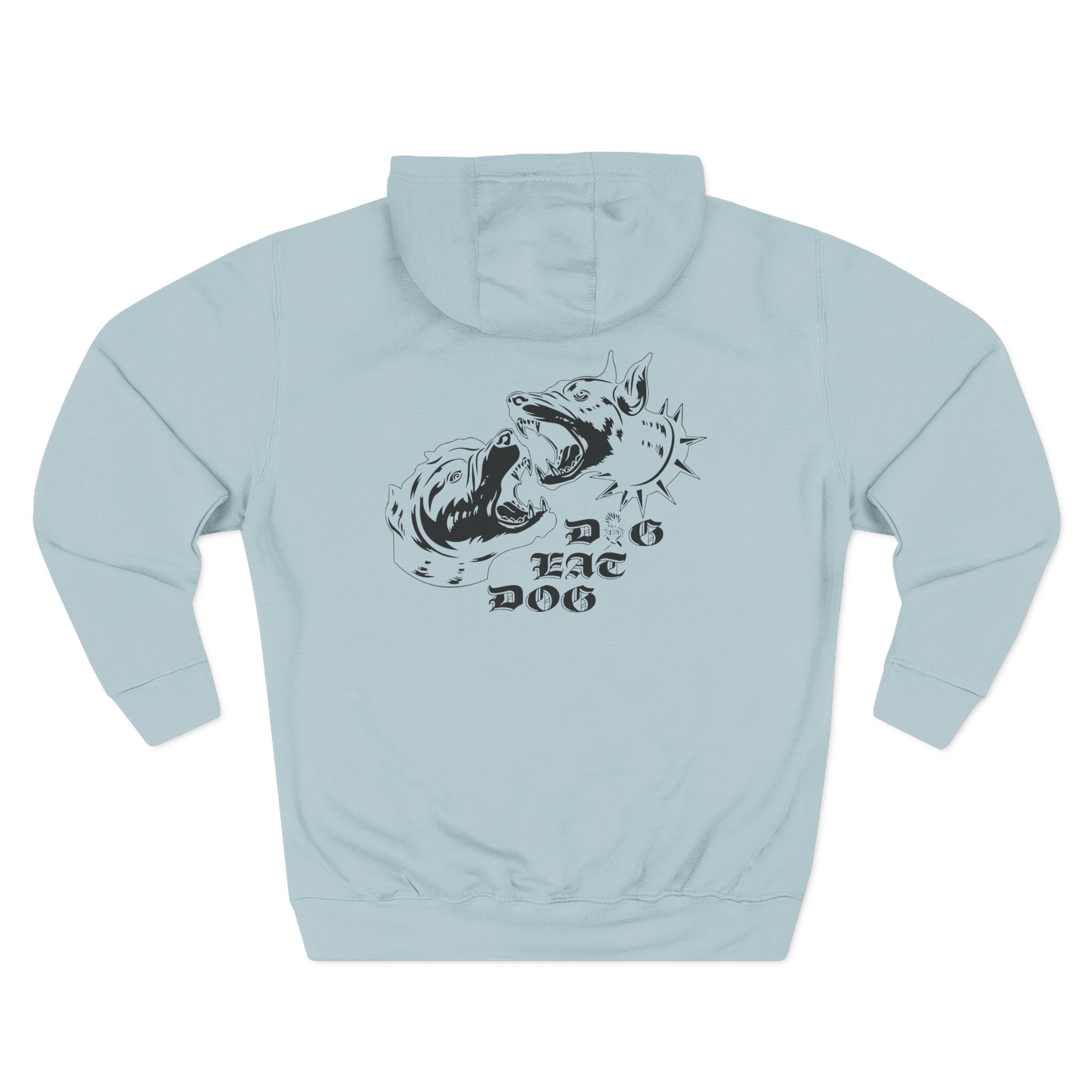 Dog Eat Dog Three-Panel Fleece Hoodie