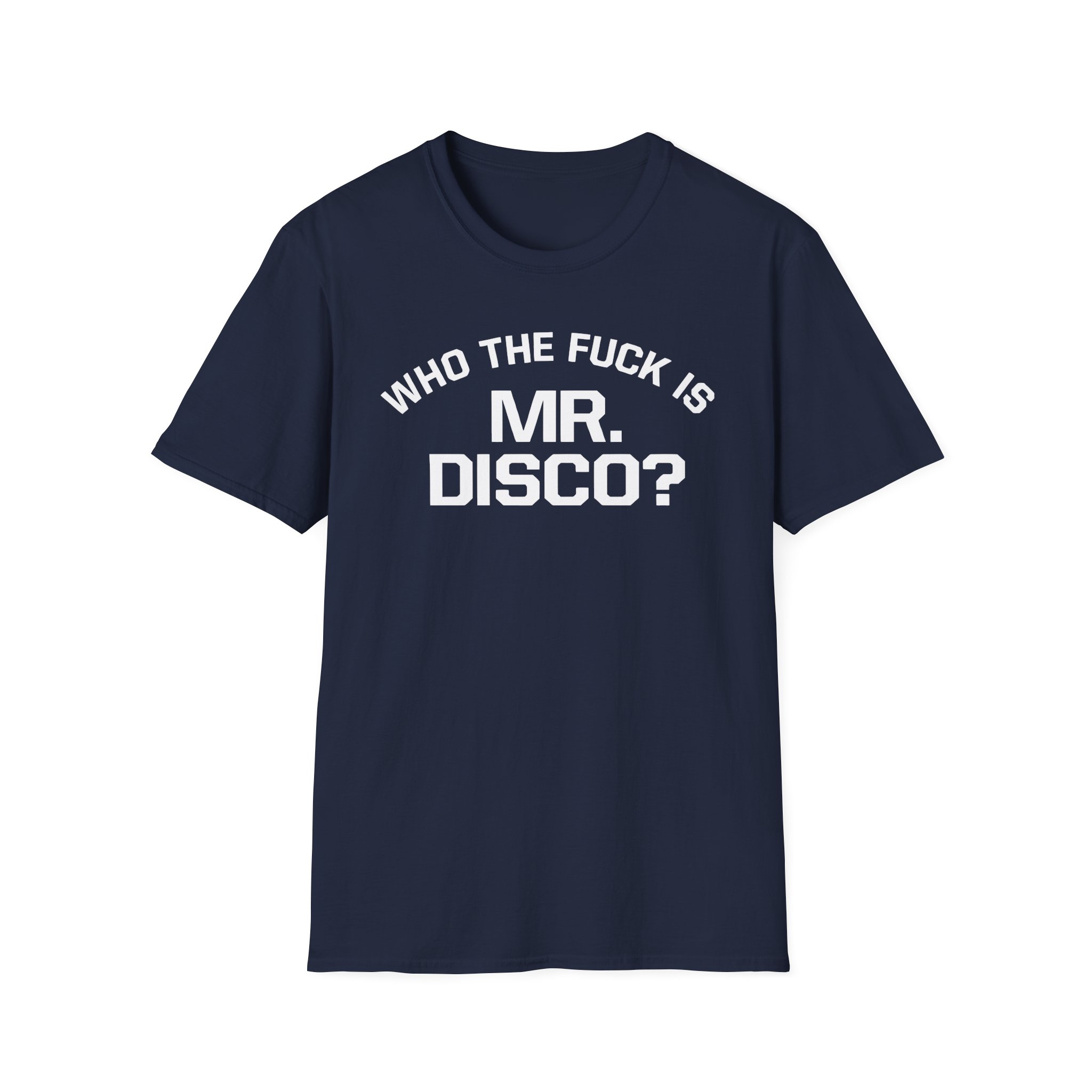 Panic at the Disco Who the Fuck is Mr. Disco Unisex Softstyle T-Shirt