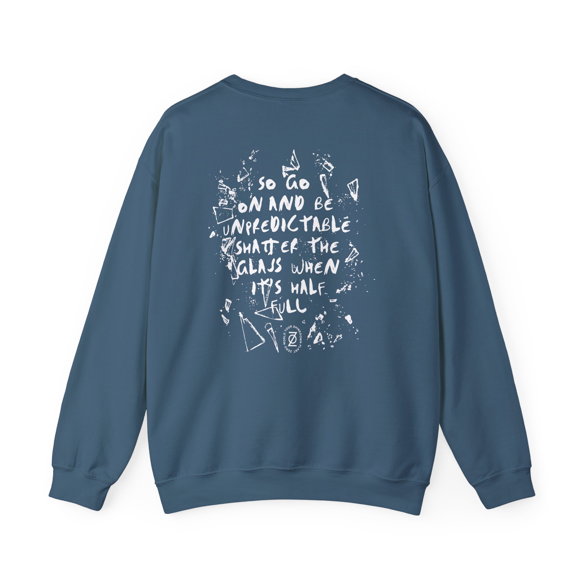 Shinedown Shattered Unisex Heavy Blendâ„¢ Crewneck Sweatshirt