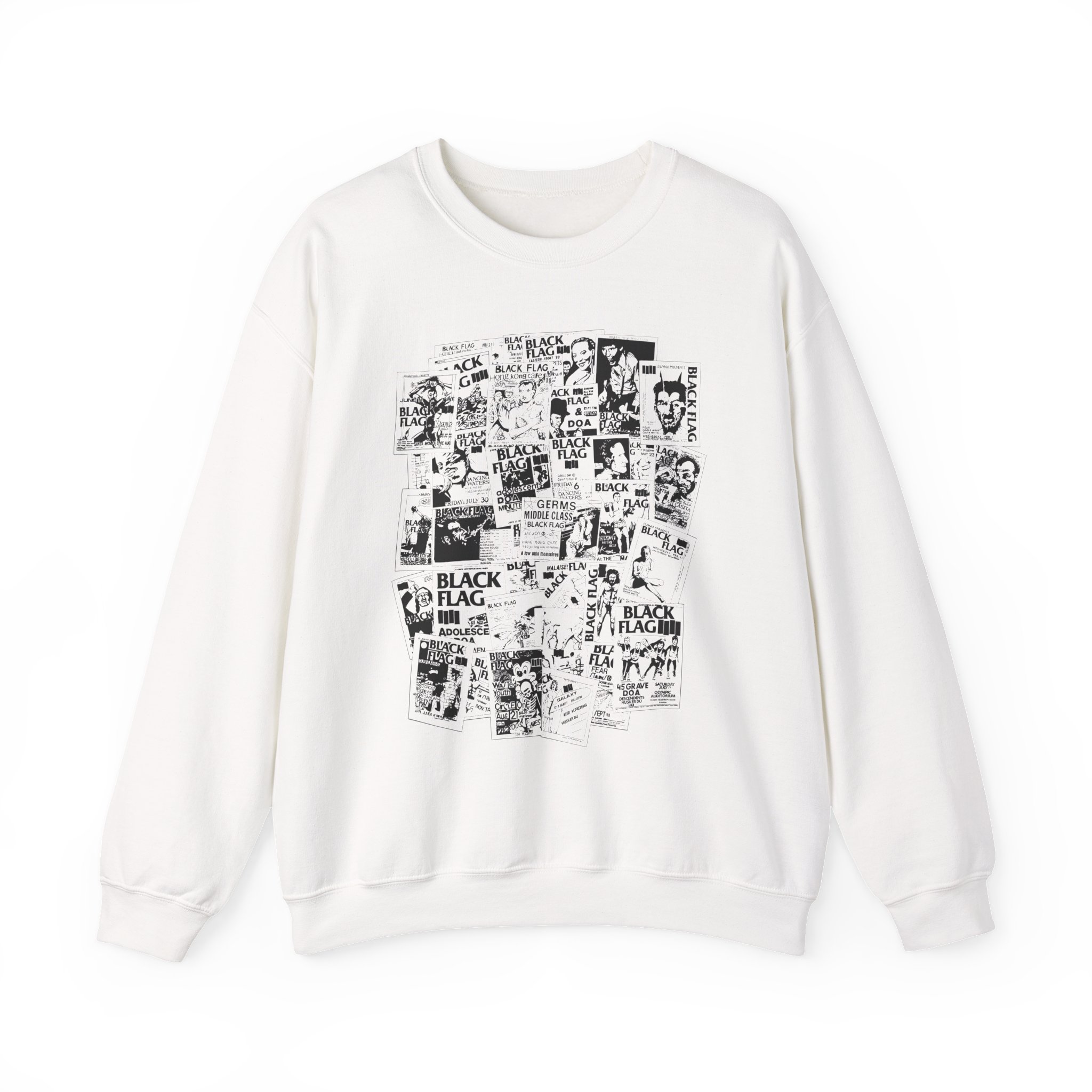 Black Flag Flyers Unisex Heavy Blendâ„¢ Crewneck Sweatshirt