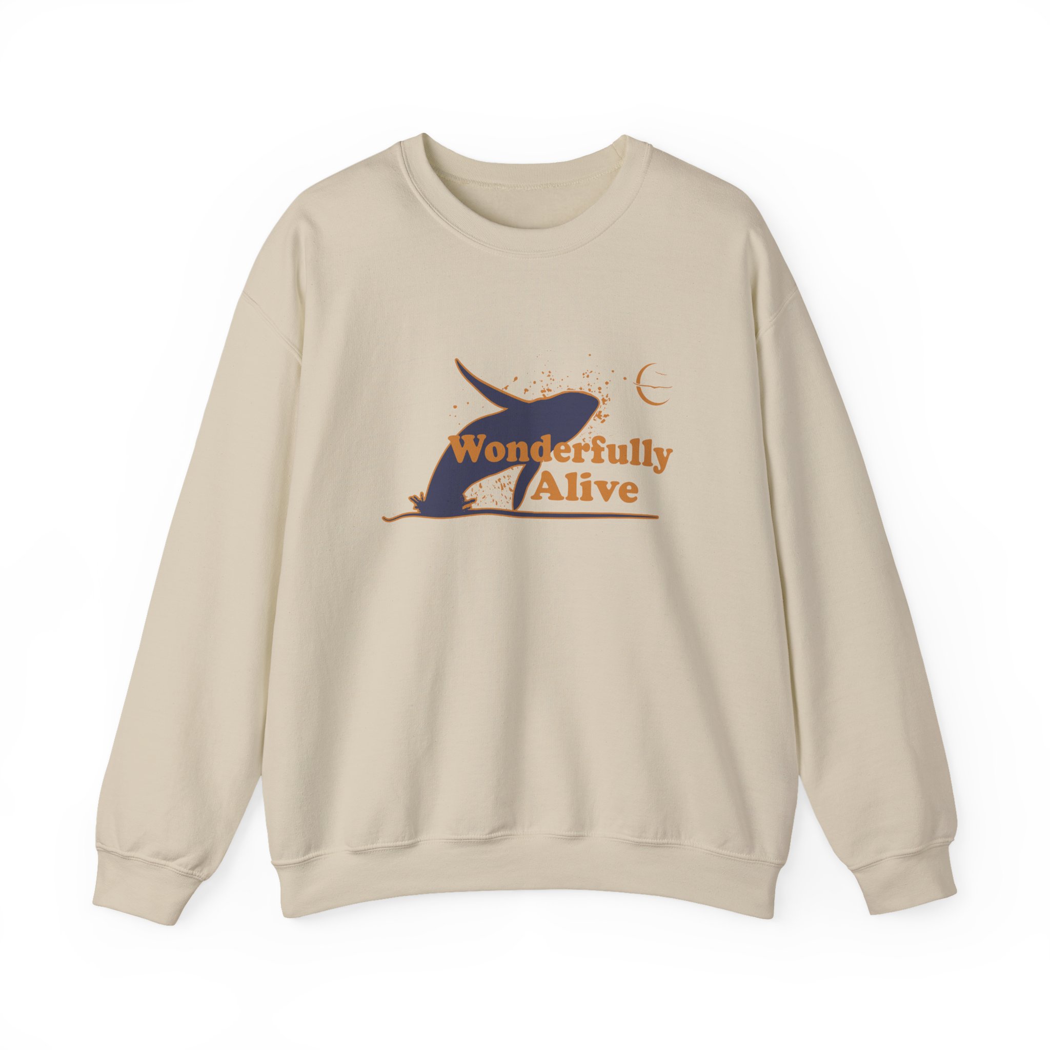 Owl City Wonderfully Alive 3/4 Unisex Heavy Blendâ„¢ Crewneck Sweatshirt