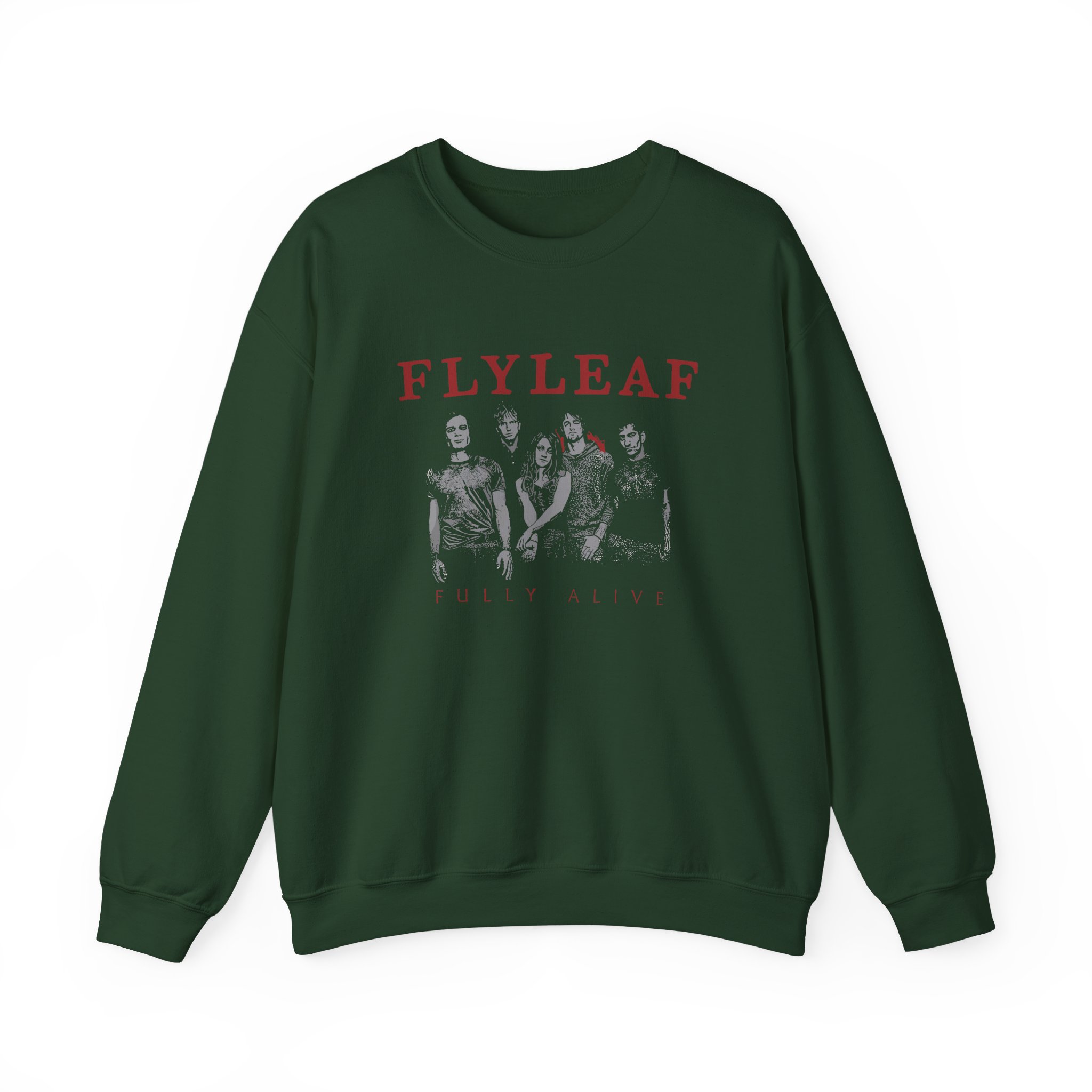 Flyleaf Fully Alive Unisex Heavy Blendâ„¢ Crewneck Sweatshirt