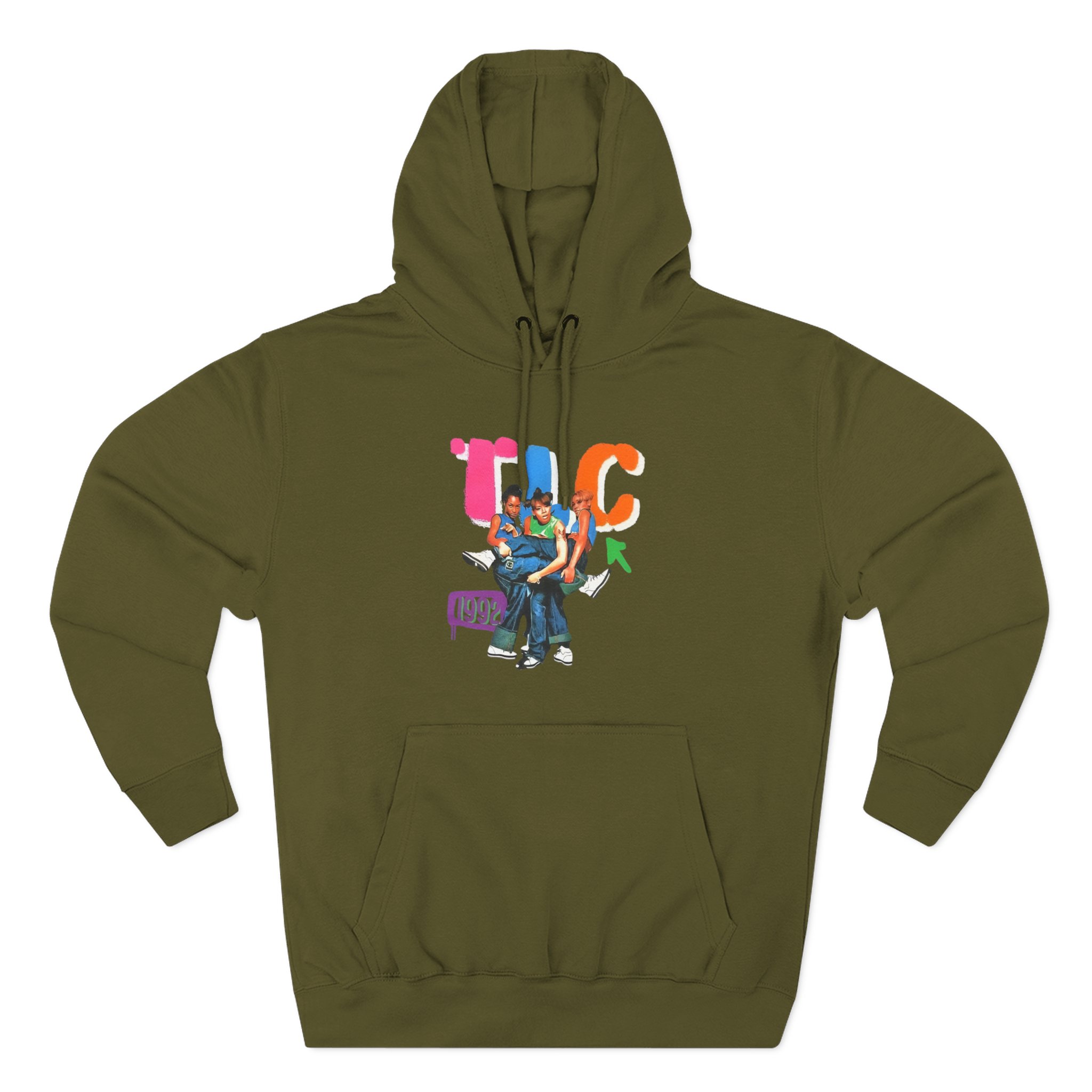 TLC Three-Panel Fleece Hoodie
