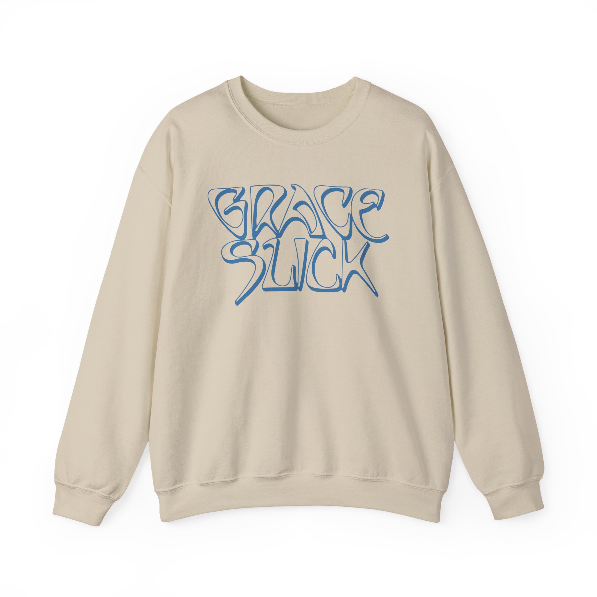 Jefferson Airplane Grace Slick Logo Unisex Heavy Blendâ„¢ Crewneck Sweatshirt