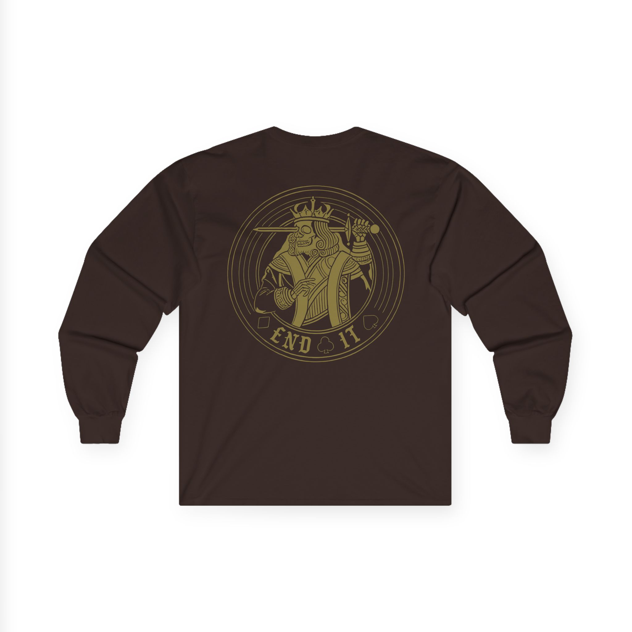 End It King Circle Unisex Ultra Cotton Long Sleeve Tee