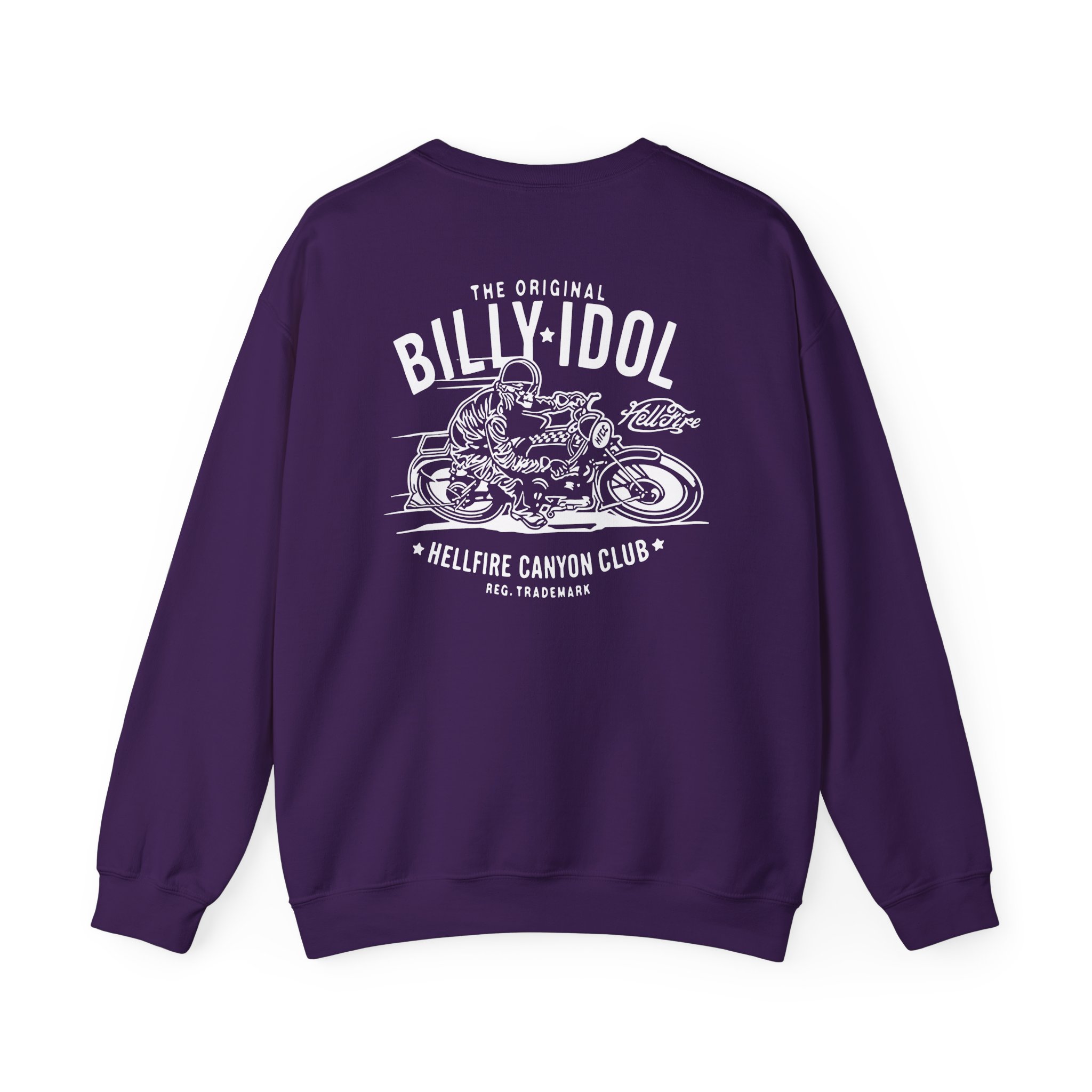 Billy Idol the Original Hellfire Canyon Club Unisex Heavy Blendâ„¢ Crewneck Sweatshirt
