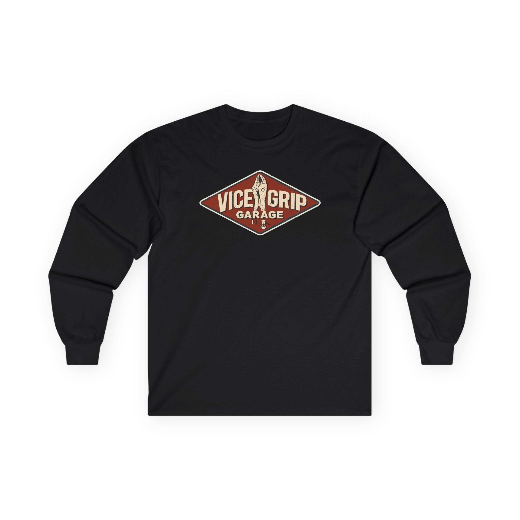 Vicegripgarage Garage Sign Unisex Ultra Cotton Long Sleeve Tee