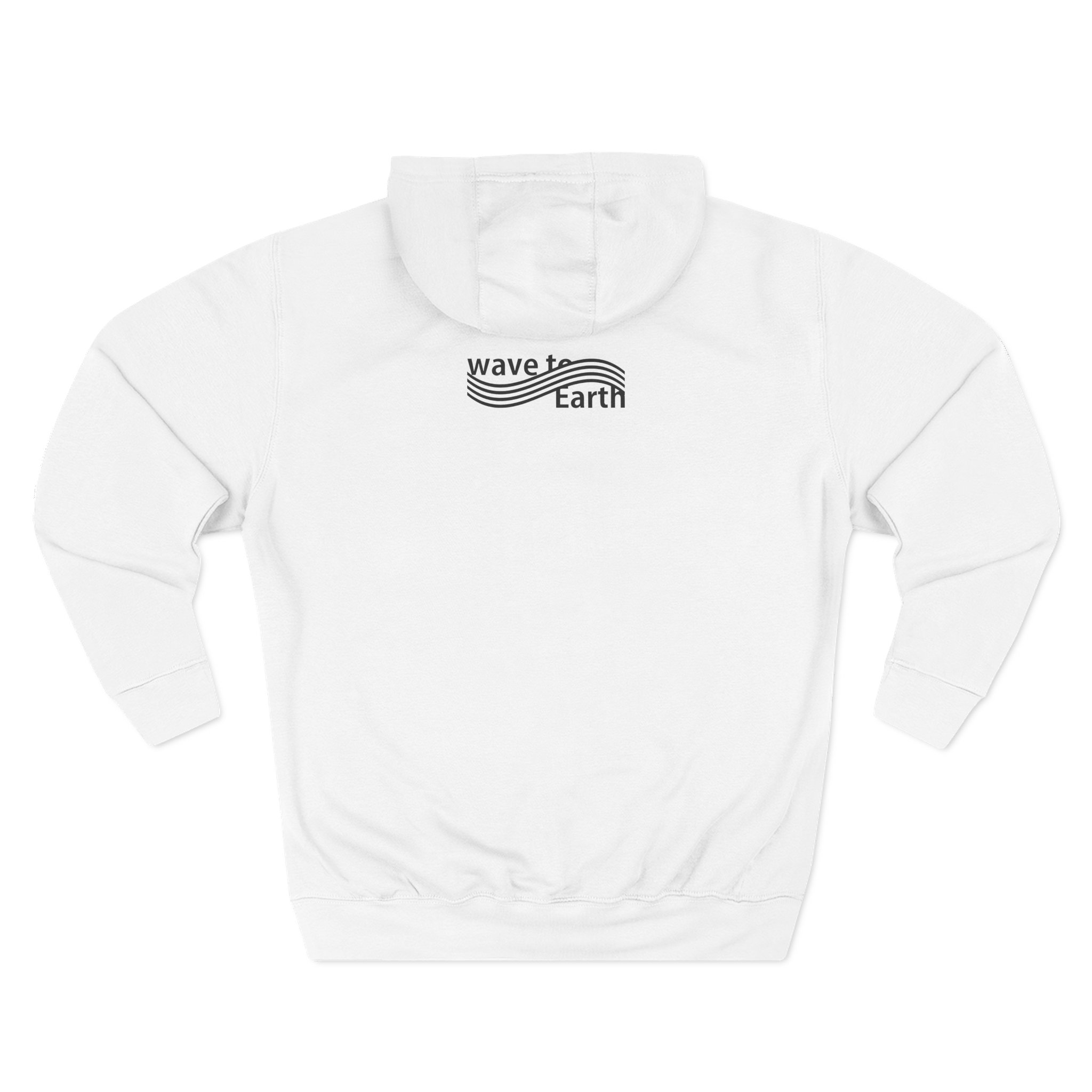 Wave to Earth Three-Panel Fleece Hoodie