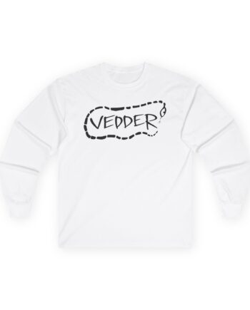 Eddie Vedder Stencil Snake Unisex Ultra Cotton Long Sleeve Tee