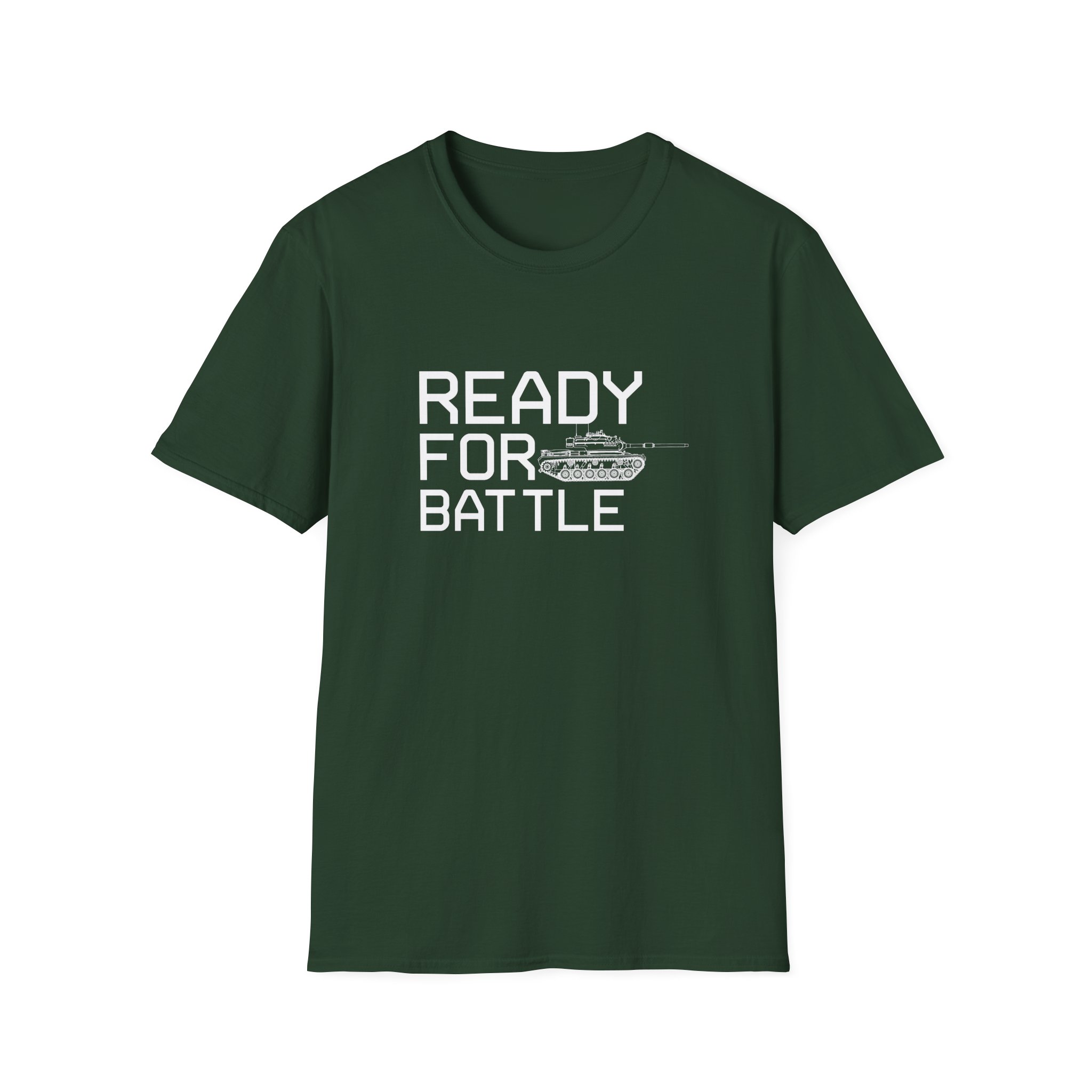 World of Tank Ready for Battle Unisex Softstyle T-Shirt