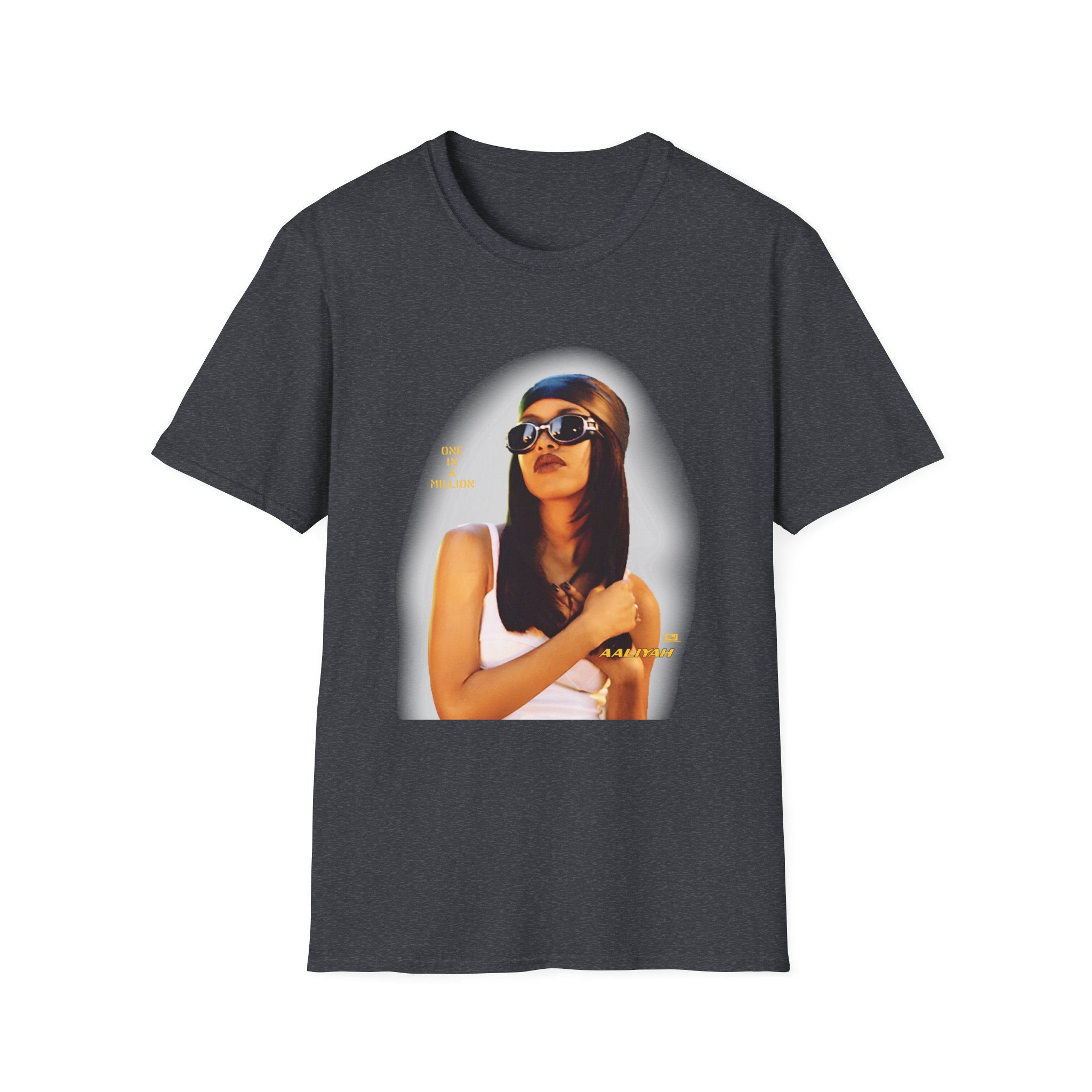 Aaliyah OIAM Portrait Unisex Softstyle T-Shirt