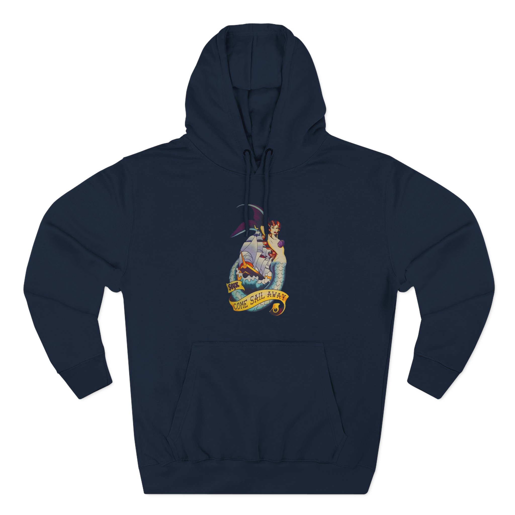 Styx Three-Panel Fleece Hoodie